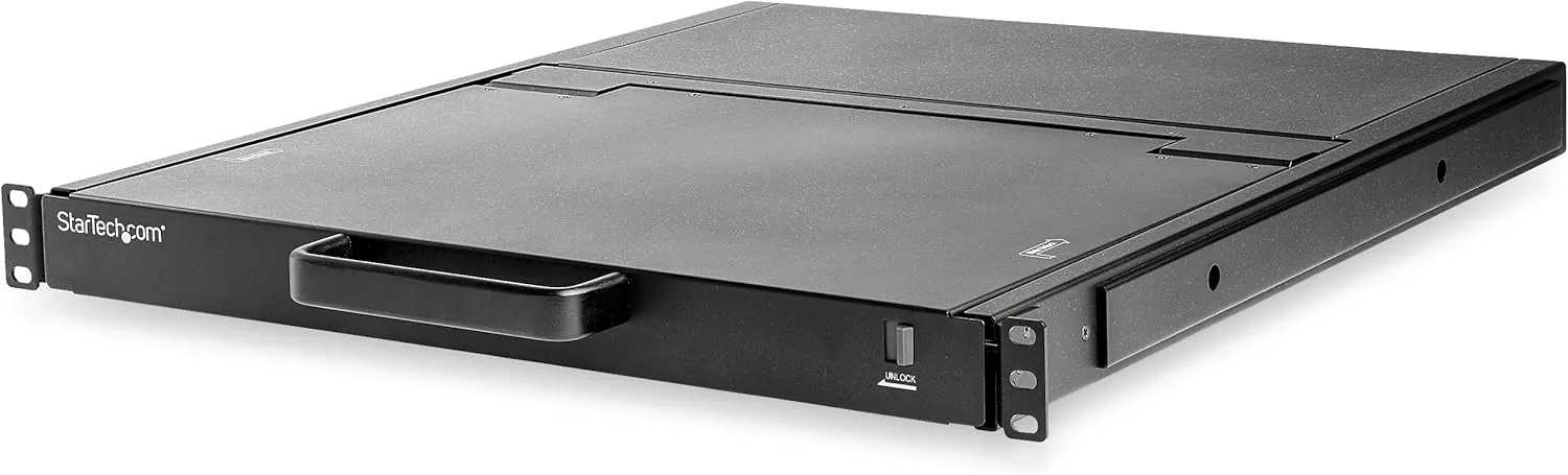 StarTech.com 17.3in HD Rackmount KVM Console - Single Port VGA, 1080p