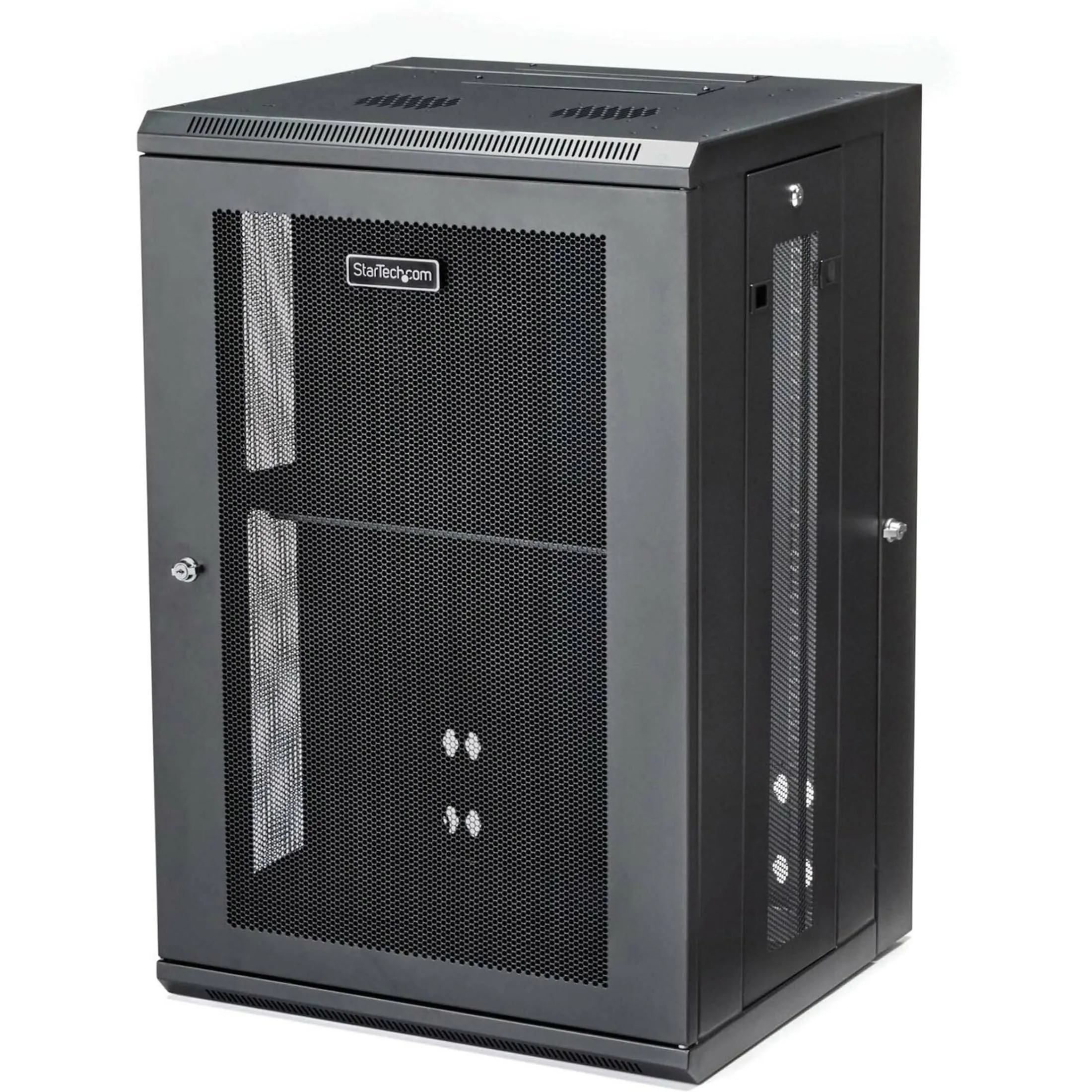 StarTech.com 18U Wall Mount Network Cabinet with Hinged Back Panel