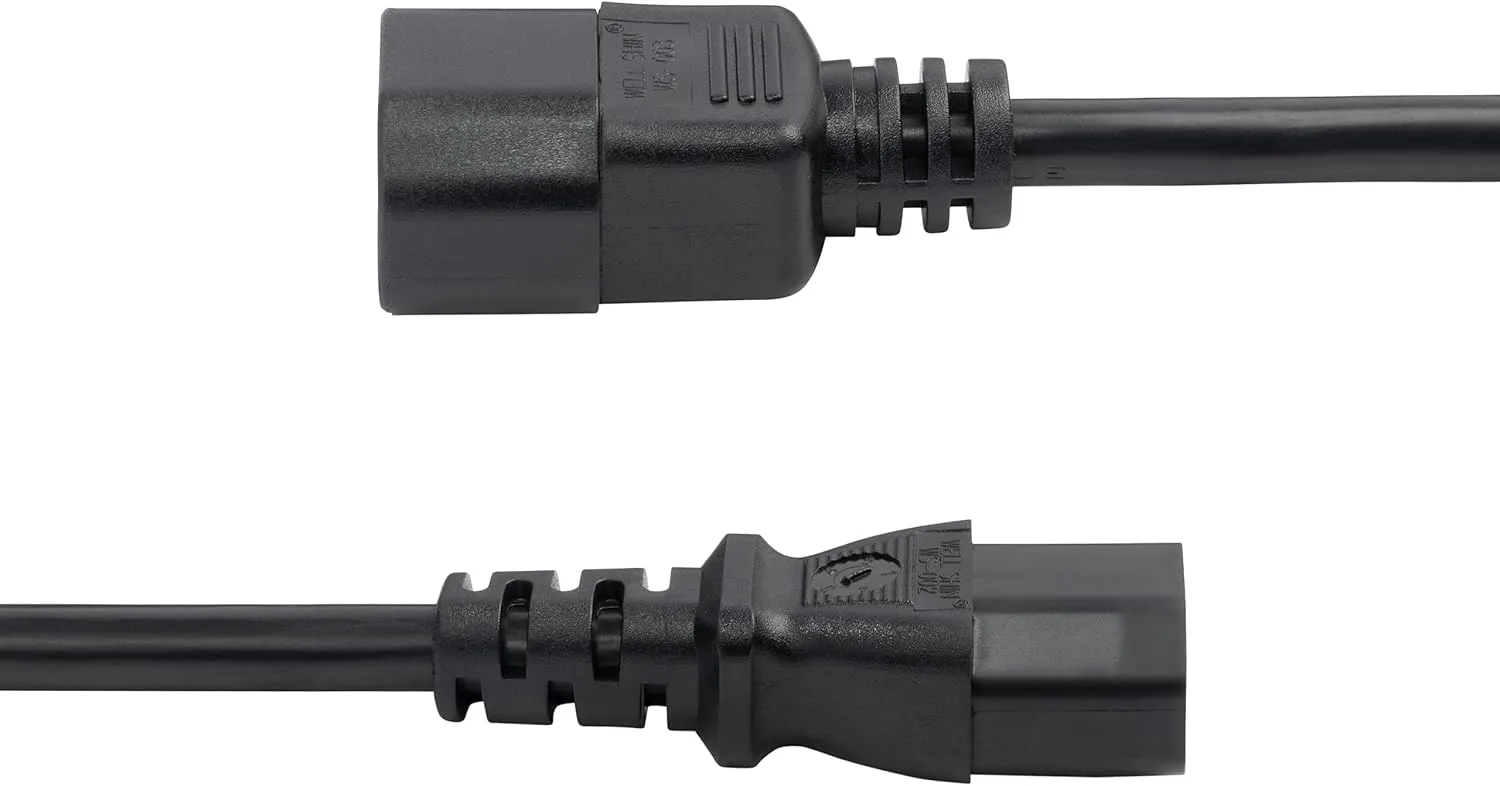 StarTech.com C14 to C13 Power Extension Cord IEC 60320