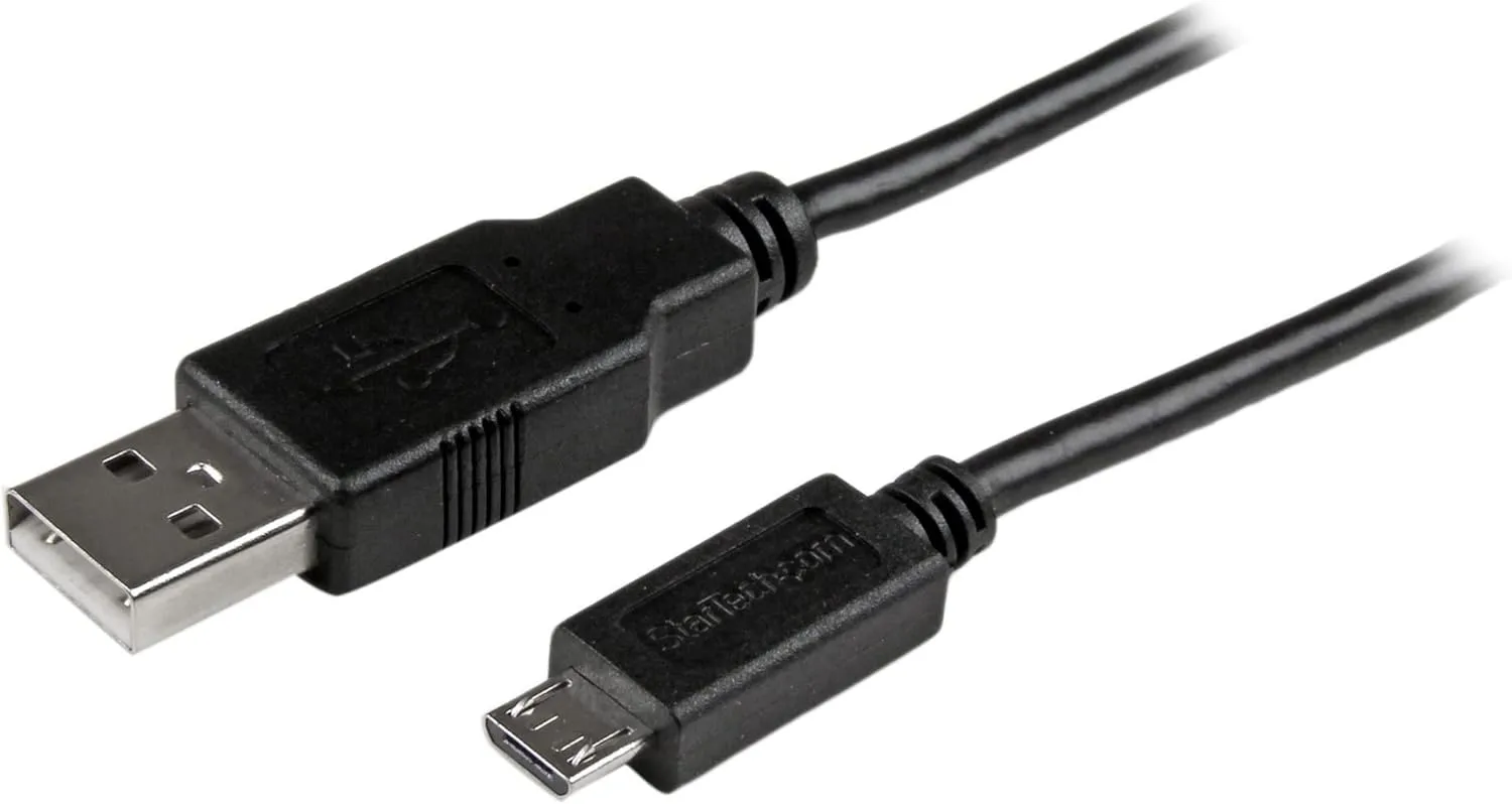 StarTech.com Mobile Charge Sync USB to Slim Micro USB Cable (A to Micro B)