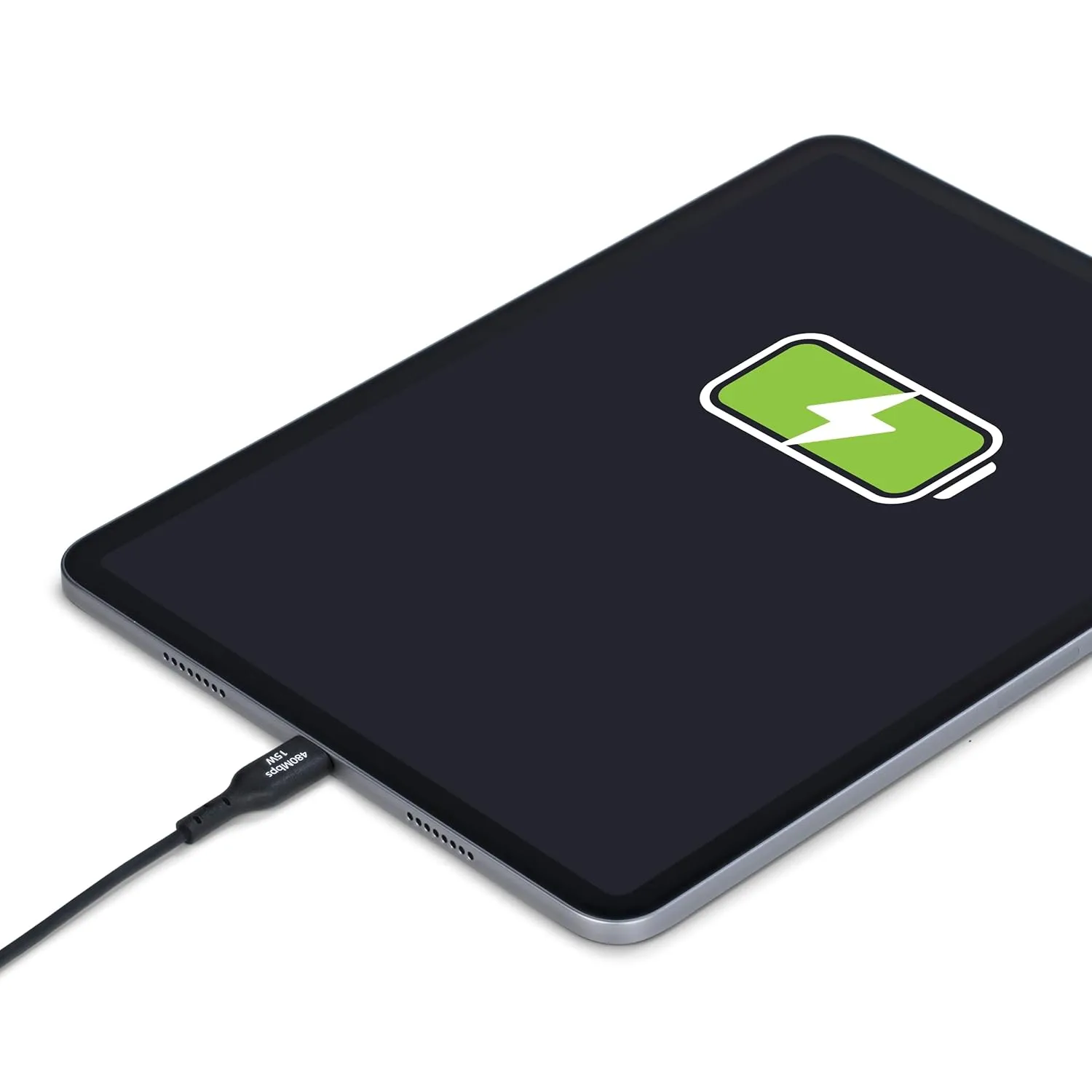 StarTech.com 1ft (30cm) USB-A to USB-C Charging Cable, Charge & Sync, 3A, USB 2.0, TPE Jacket, Black USB Charging Cord
