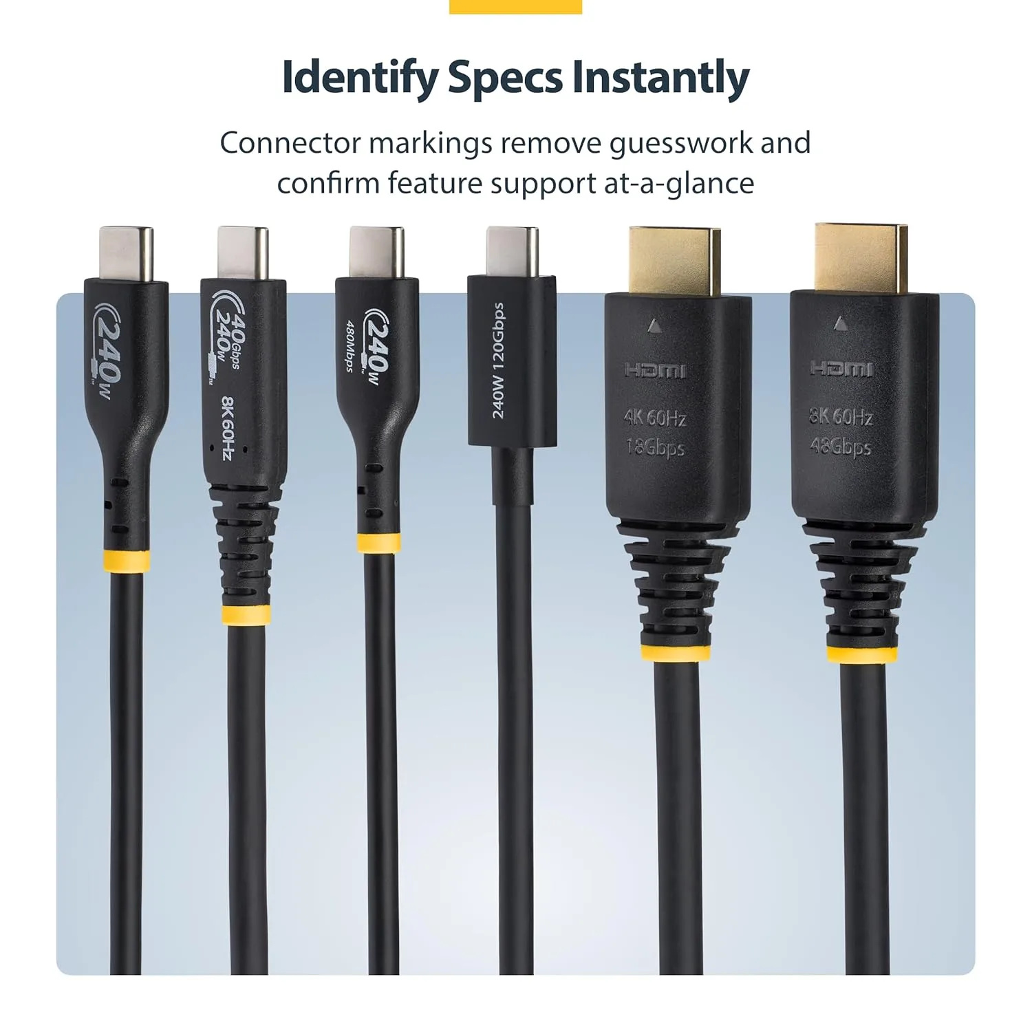 StarTech.com 3m (10ft) Certified Ultra High Speed HDMI Cable, 8K 60Hz/4K 120Hz, HDMI 2.1 Cord with HDR10+ / eARC, 48Gbps