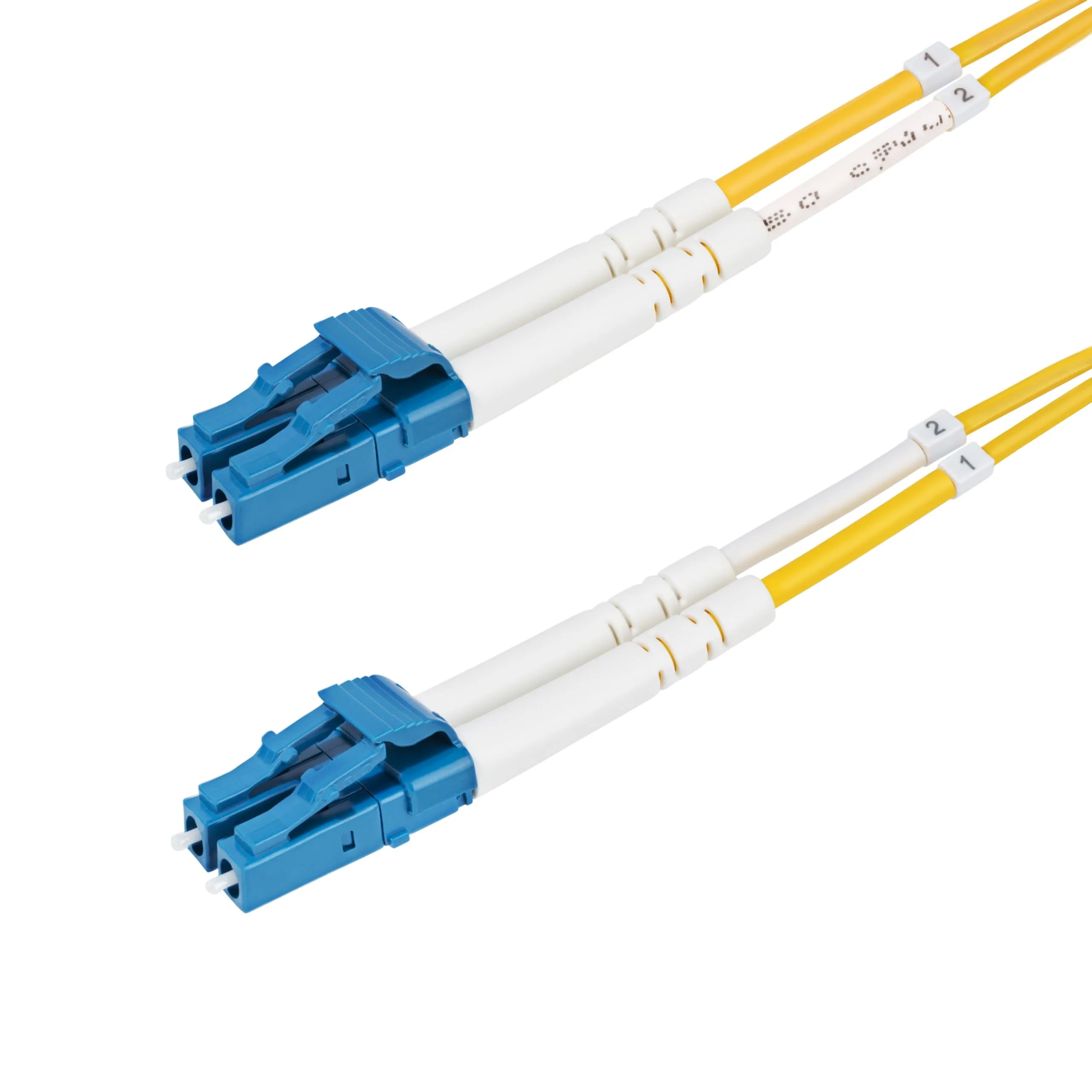 StarTech.com OS2 Single Mode Duplex Fiber Optic Patch Cable, 9/125, 100G, LSZH