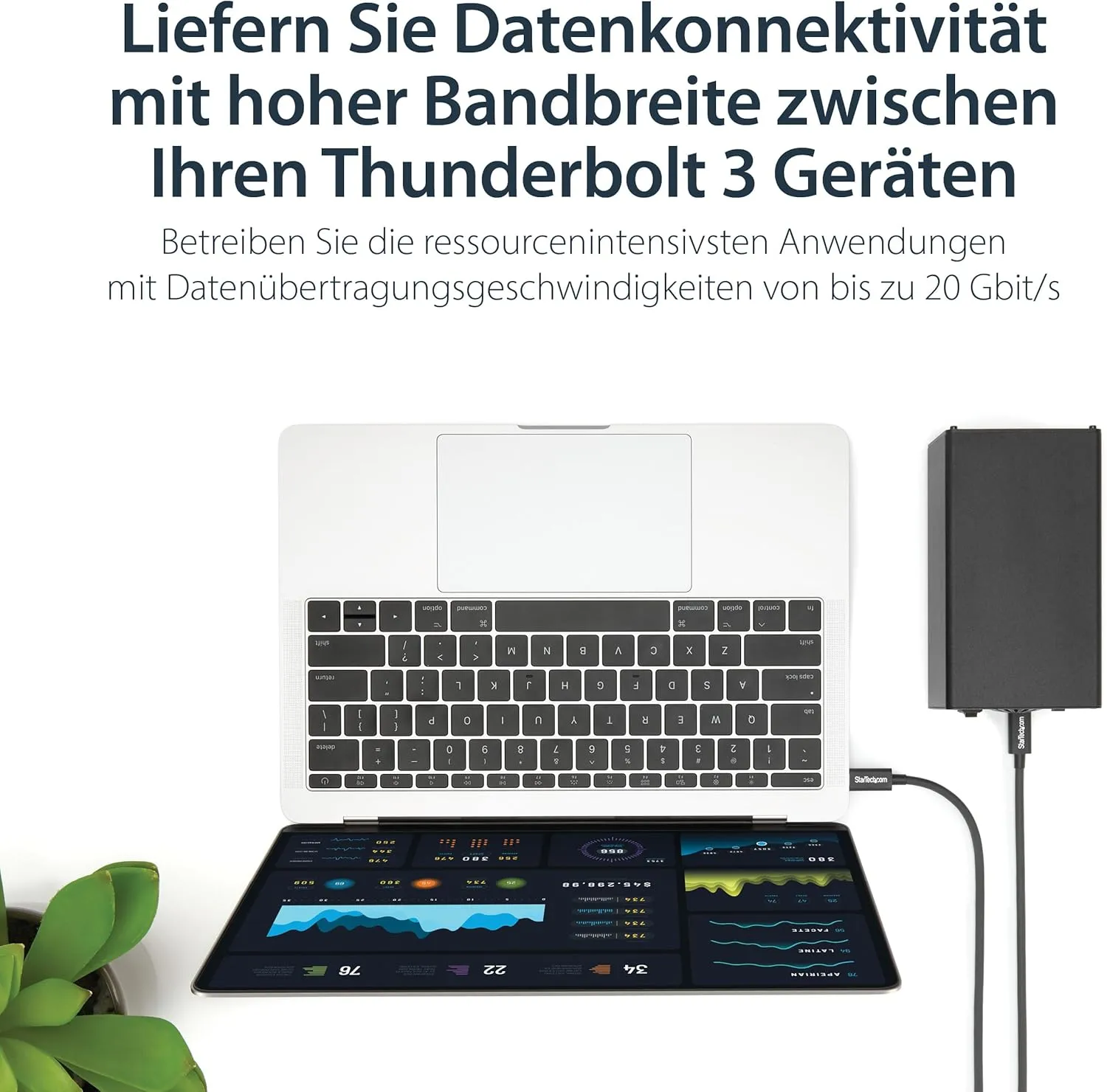 StarTech.com Passive Thunderbolt 3 USB-C Cable