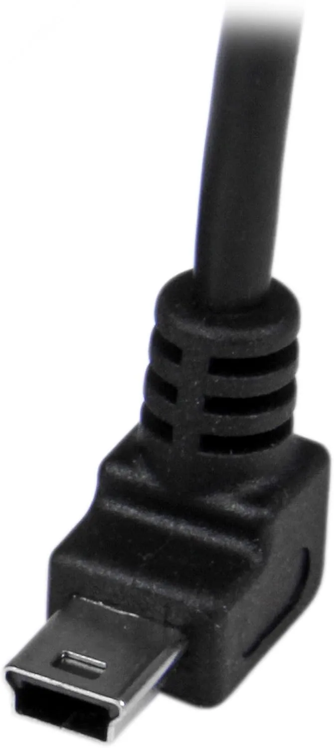 StarTech.com Angled Mini USB Cable - USB A to Mini B