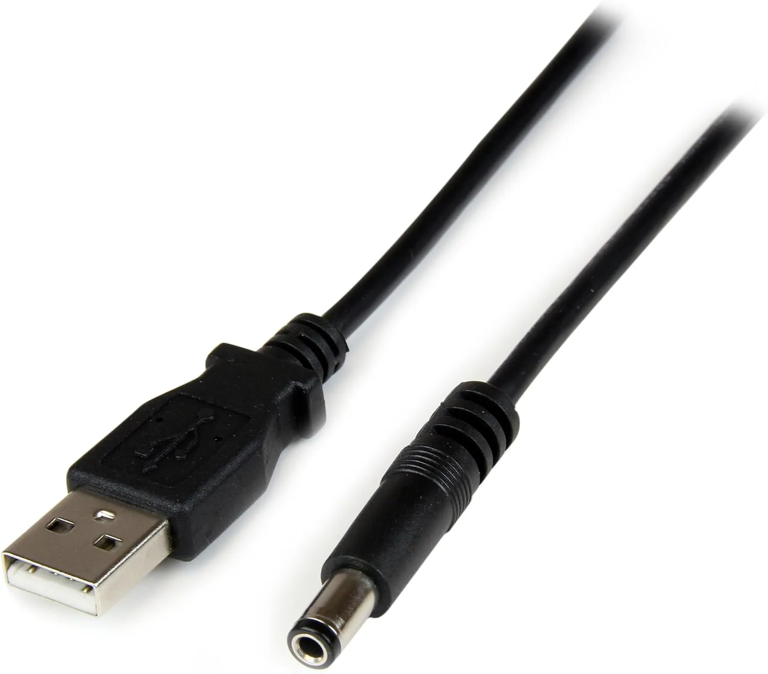 StarTech.com USB-A to Coaxial Barrel 5V Power Cable