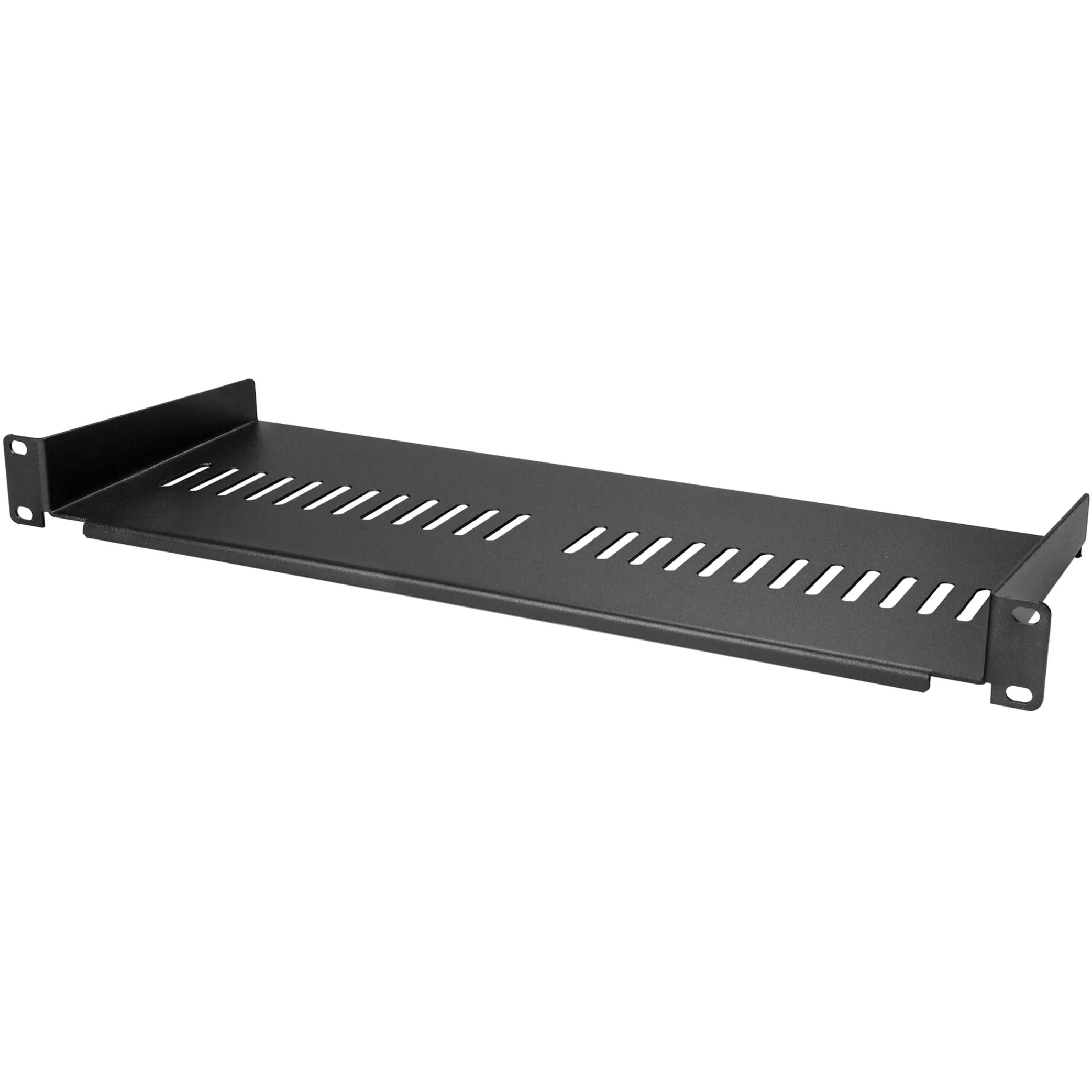 StarTech.com 1U Server Rack Shelf - Universal Vented Cantilever 7in Deep (CABSHELF1U7V)