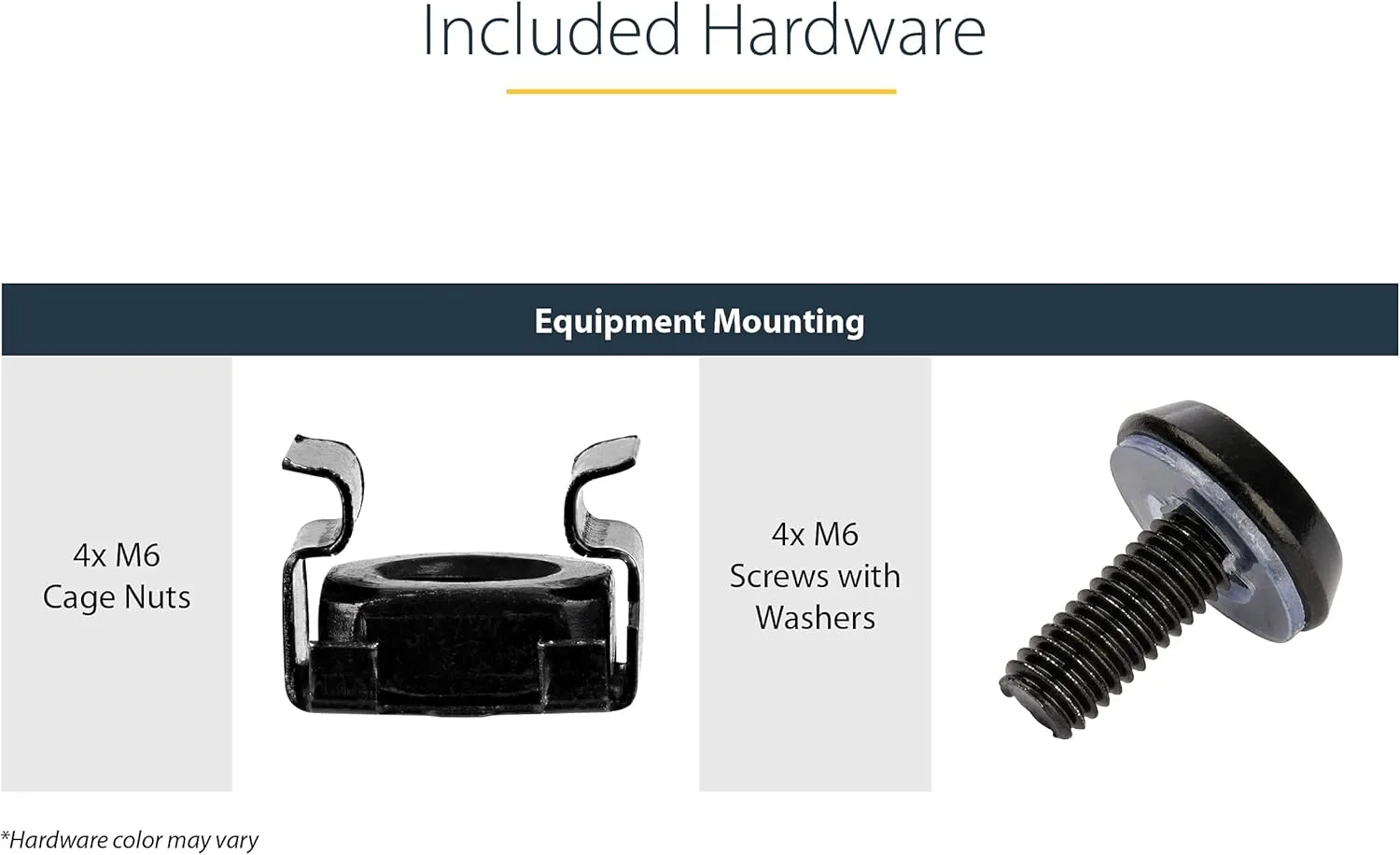 StarTech.com 1U Server Rack Shelf - Universal Vented Rack Mount Cantilever Tray for 19" Network Equipment Rack - 44LB/20KG