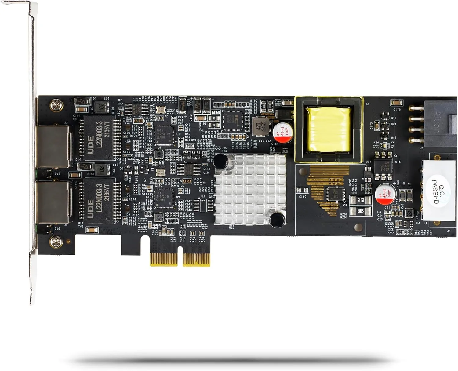 StarTech.com 2-Port 2.5Gbps NBASE-T PoE Network Card, Dual Intel I225-V, 802.3af/at PoE+ Multi-Gigabit NIC, Windows/Linux