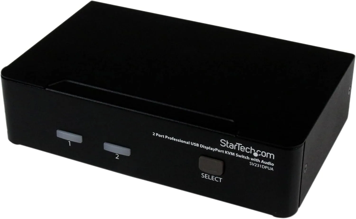 StarTech.com 2 Port DisplayPort KVM Switch with Audio (SV231DPUA)