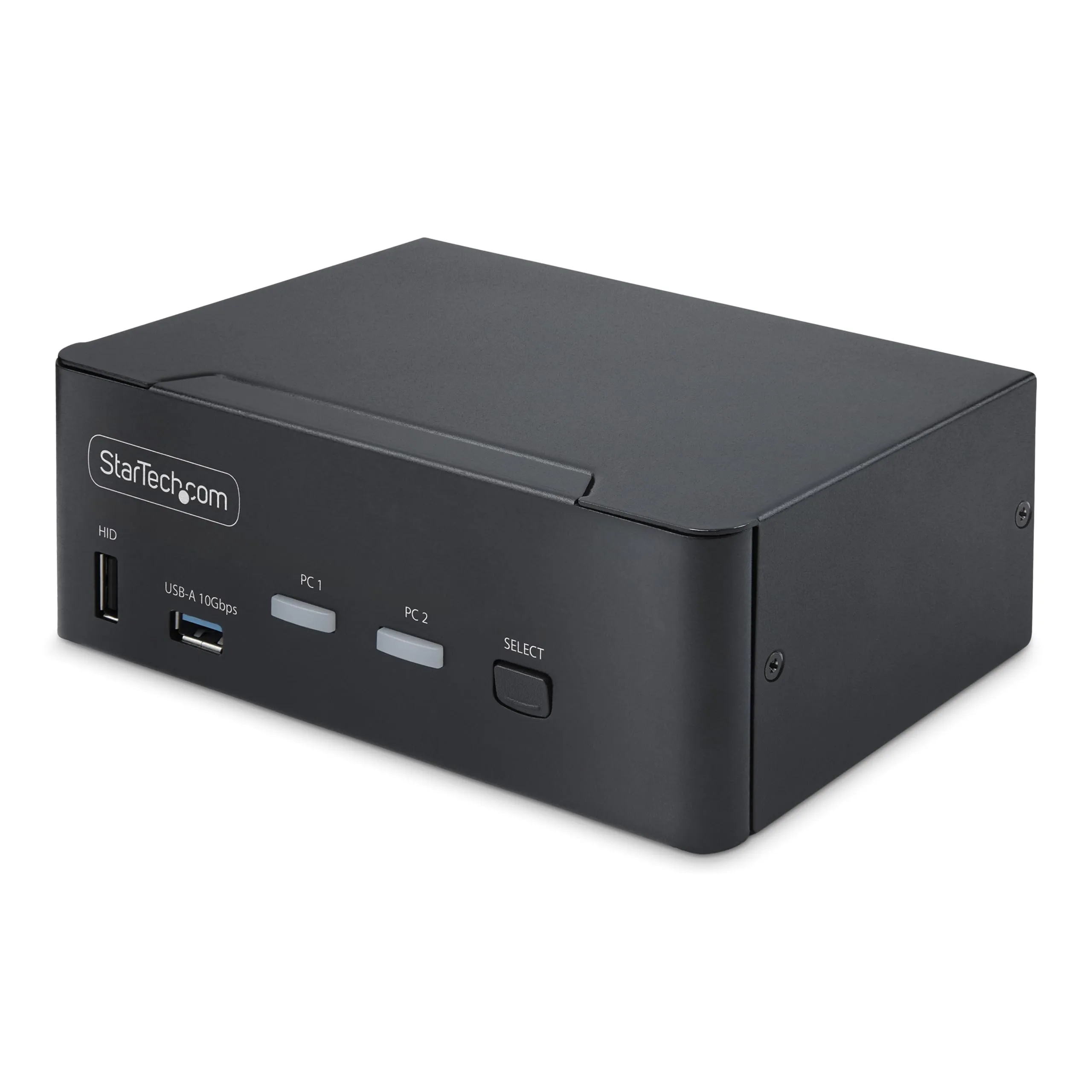 StarTech.com 2-Port Dual-Monitor DisplayPort 1.4 KVM Switch, 8K 60Hz / 4K 144Hz, 2X USB 3.2 10Gbps Ports, TAA Compliant