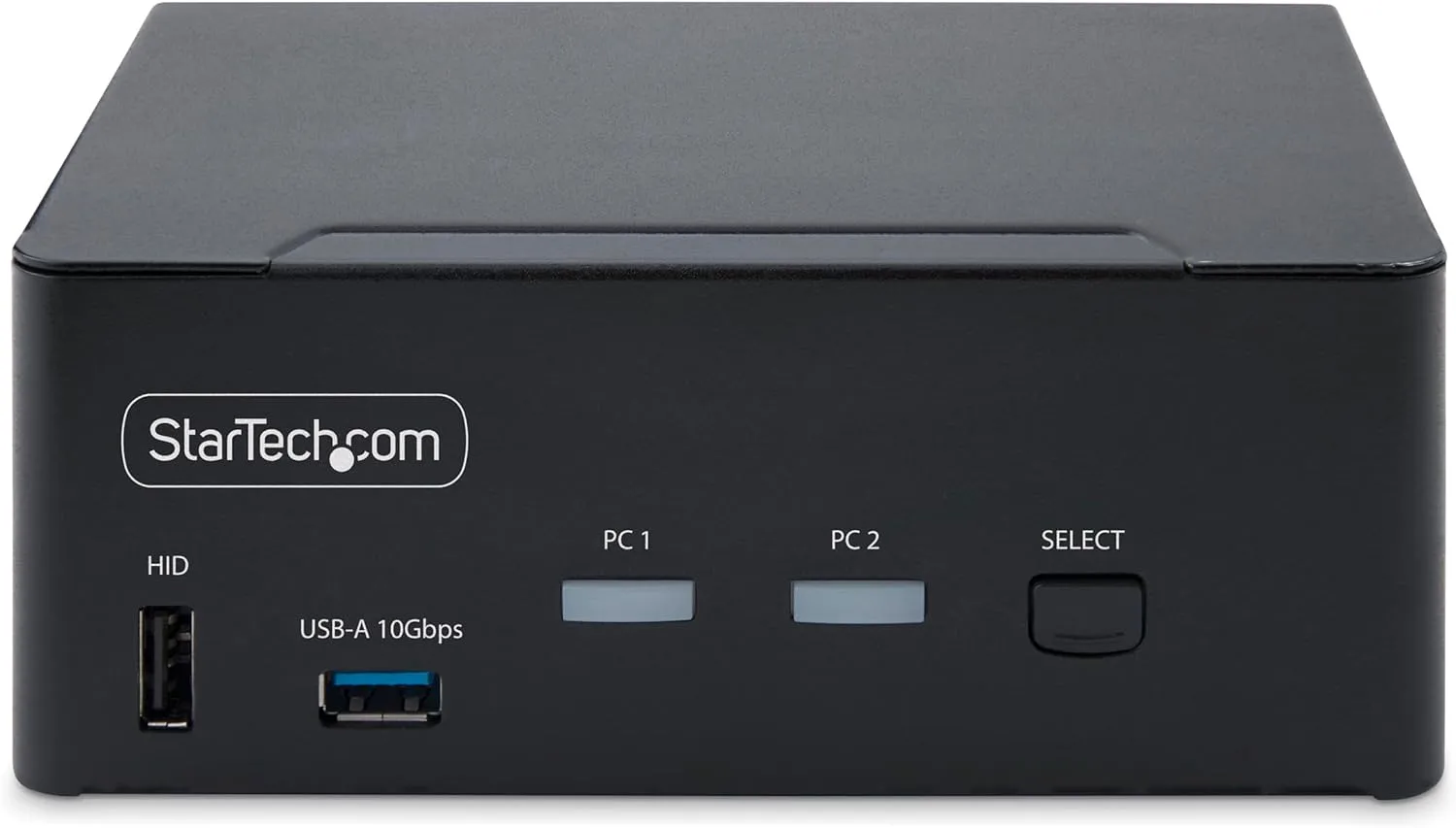StarTech.com 2-Port Dual-Monitor DisplayPort 1.4 KVM Switch, 8K 60Hz / 4K 144Hz, 2X USB 3.2 10Gbps Ports, TAA Compliant