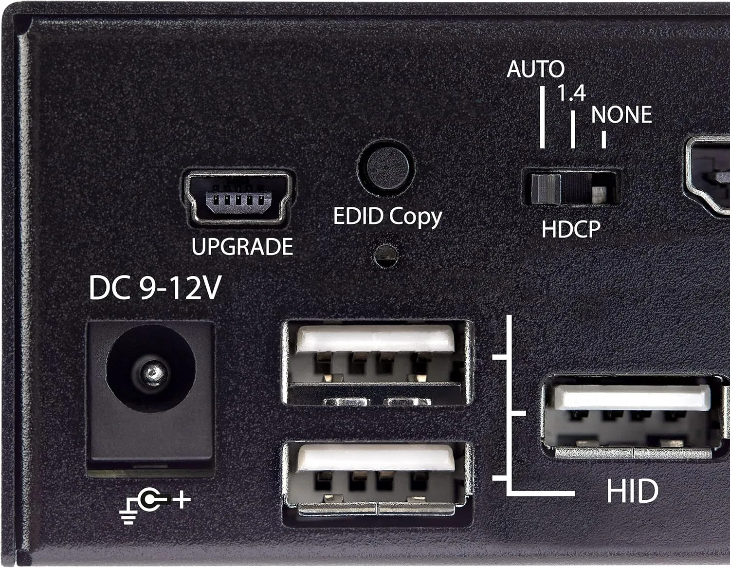 StarTech.com 2 Port HDMI KVM Switch - Single Monitor 4K 60Hz Ultra HD HDR - Desktop HDMI 2.0 KVM Switch with 2 Port USB 3.0 Hub (5Gbps) and 4X USB 2.0 HID, Audio - Hotkey Switching - TAA