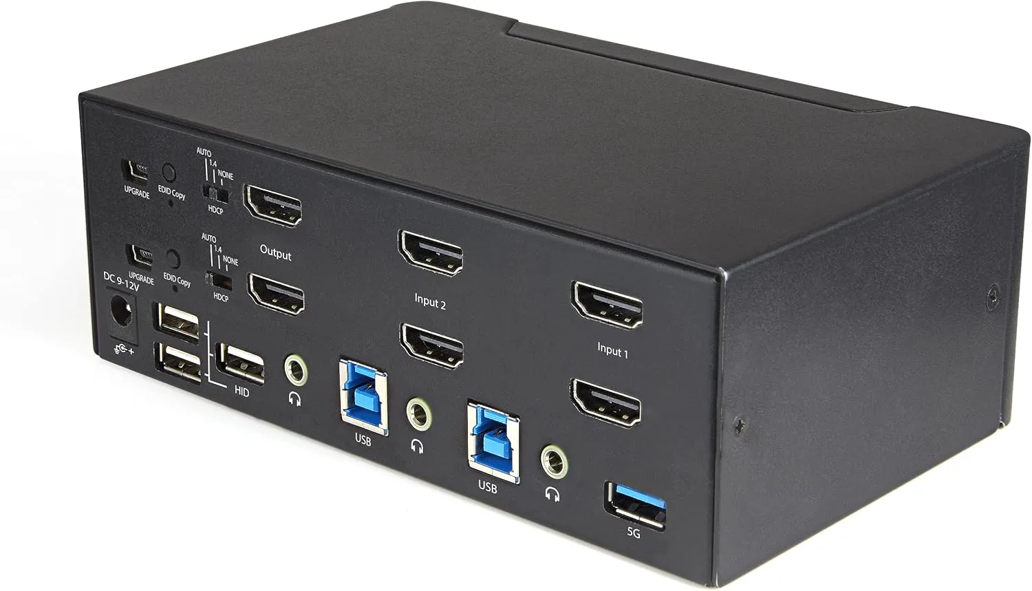 StarTech.com 2-Port Dual Monitor HDMI KVM Switch 4K60Hz SV231DHU34K6