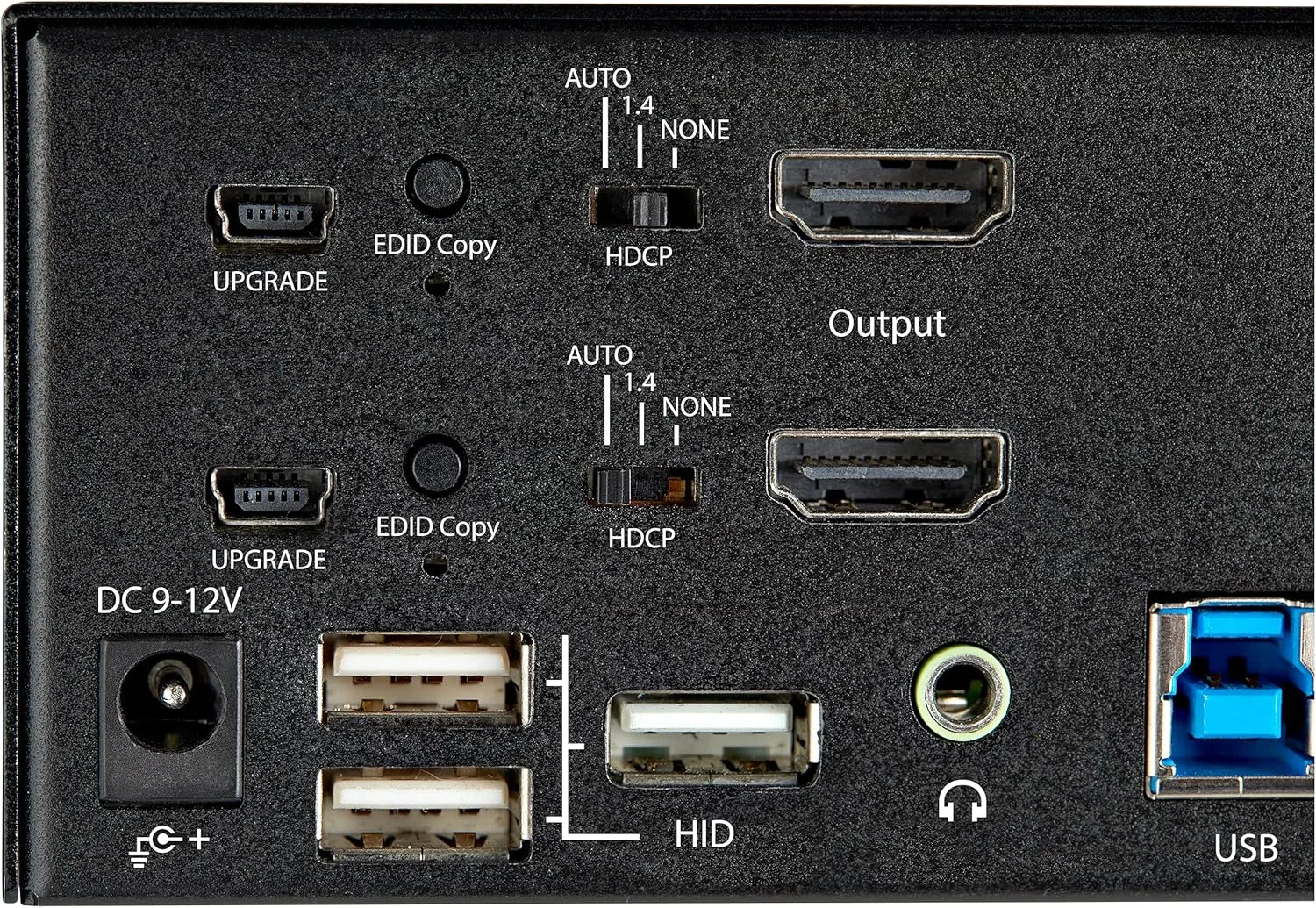 StarTech.com 2-Port Dual Monitor HDMI KVM Switch 4K60Hz SV231DHU34K6