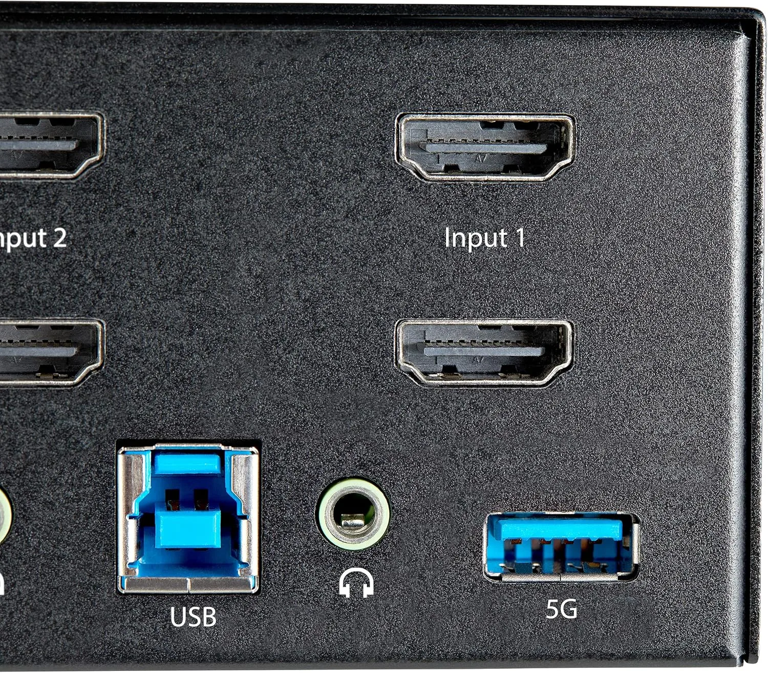 StarTech.com 2-Port Dual Monitor HDMI KVM Switch 4K60Hz SV231DHU34K6
