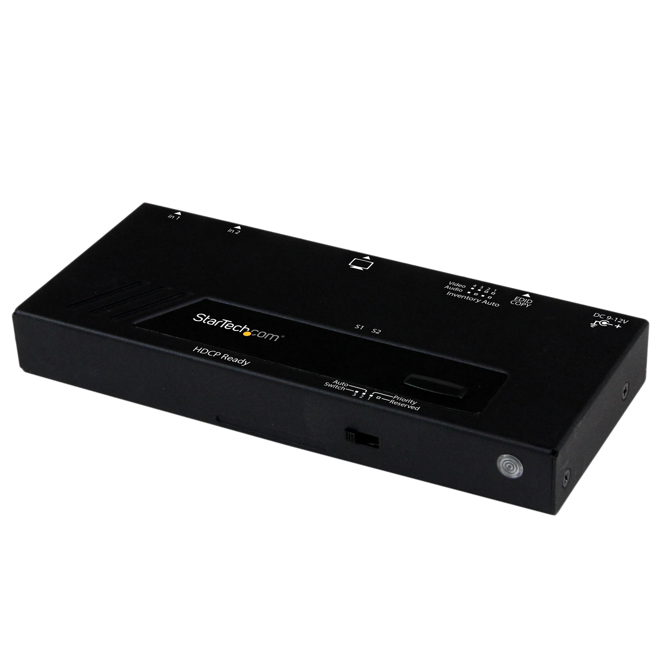 StarTech.com 2 Port HDMI Switch w/ Automatic and Priority Switching - 1080p (VS221HDQ)