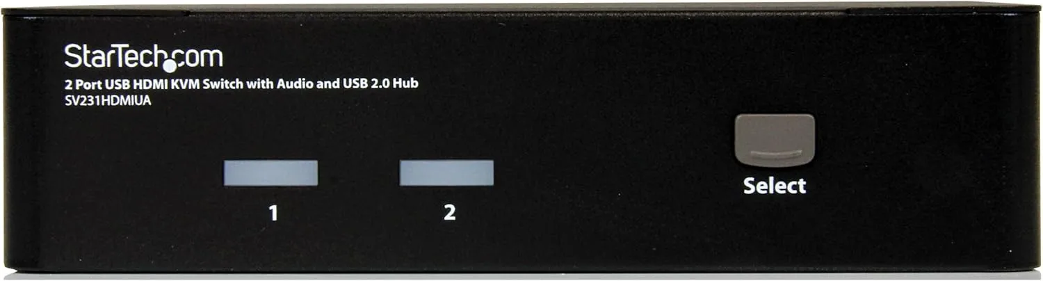 StarTech.com HDMI KVM Switch with USB Hub and Audio