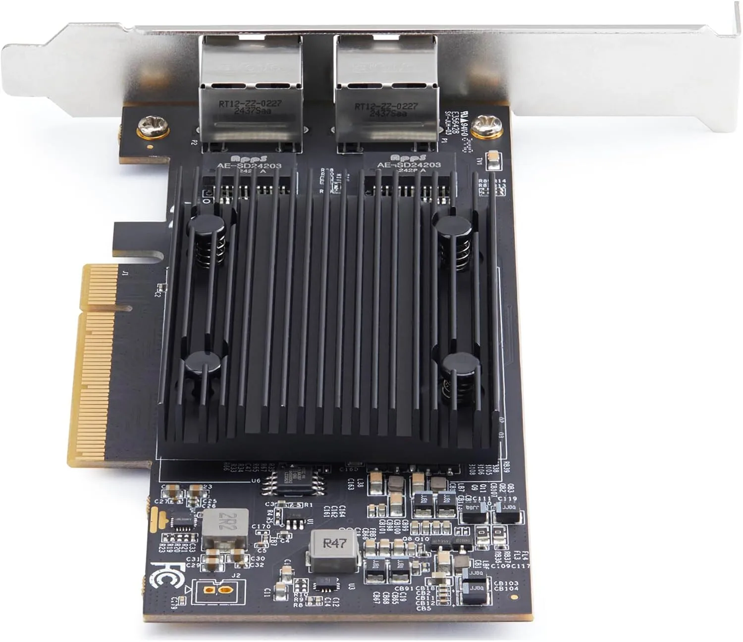 StarTech.com 2-Port PCIe 10Gb Ethernet Network Card, Windows and Linux, BCM57416 Chipset, 10GBASE-T, NIC Card, TAA