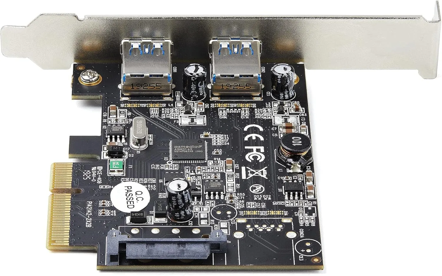 StarTech.com 2-Port USB PCIe Card with 10Gbps/Port - USB 3.1/3.2 Gen 2 Type-A PCI Express 3.0 x2 Host Controller Expansion