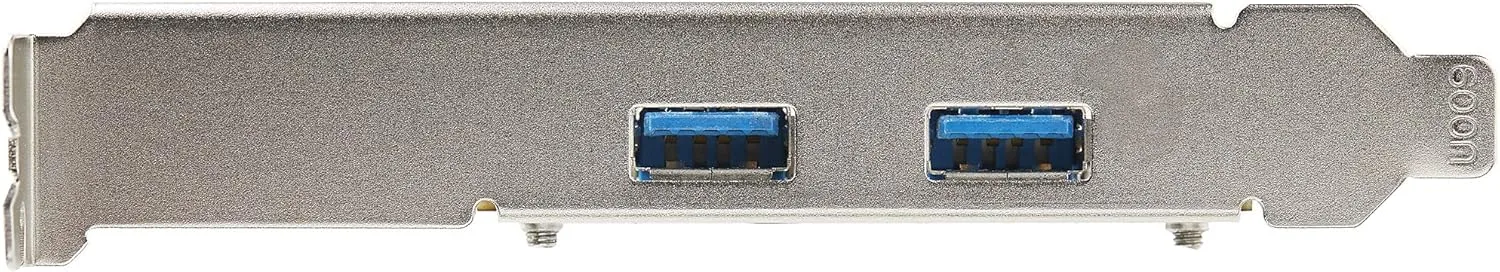 StarTech.com 2-Port USB PCIe Card with 10Gbps/Port - USB 3.1/3.2 Gen 2 Type-A PCI Express 3.0 x2 Host Controller Expansion