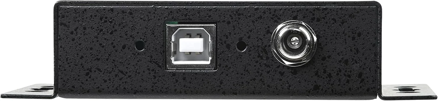 StarTech.com USB to Serial Adapter - 2 Port - Wall Mount - Din Rail Clips - Industrial - COM Port Retention - FTDI - DB9