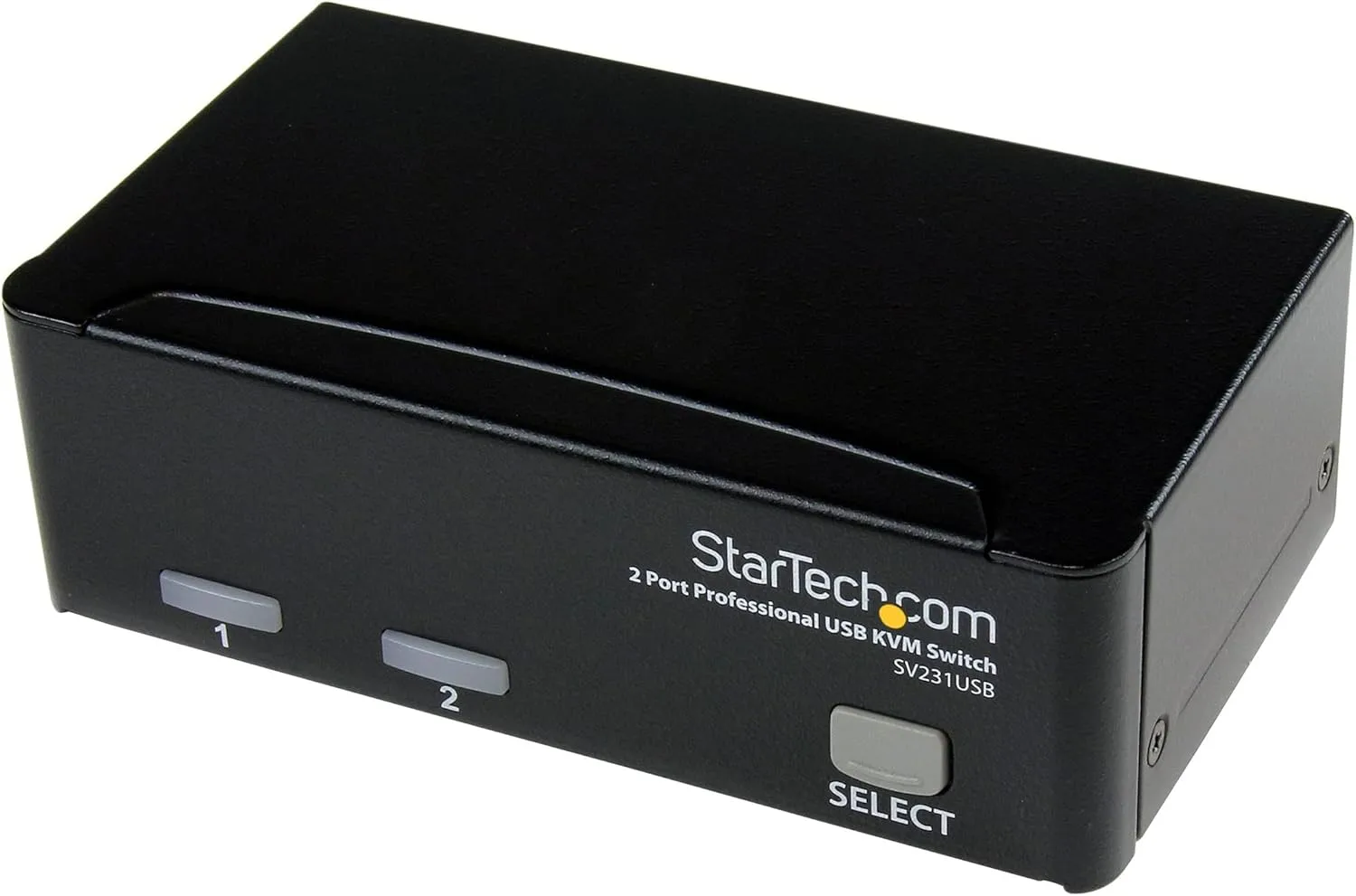 StarTech.com 2 Port VGA USB KVM Switch - VGA KVM Switch - 1920x1440 - USB 2.0 - KVM Video Switch