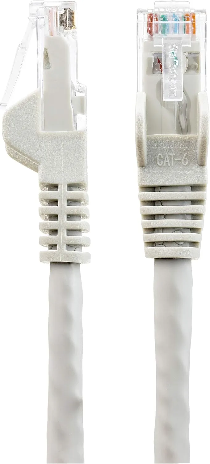 StarTech.com LSZH CAT6 Ethernet Patch Cable - 10 Gigabit 650MHz, 100W PoE, Snagless RJ45