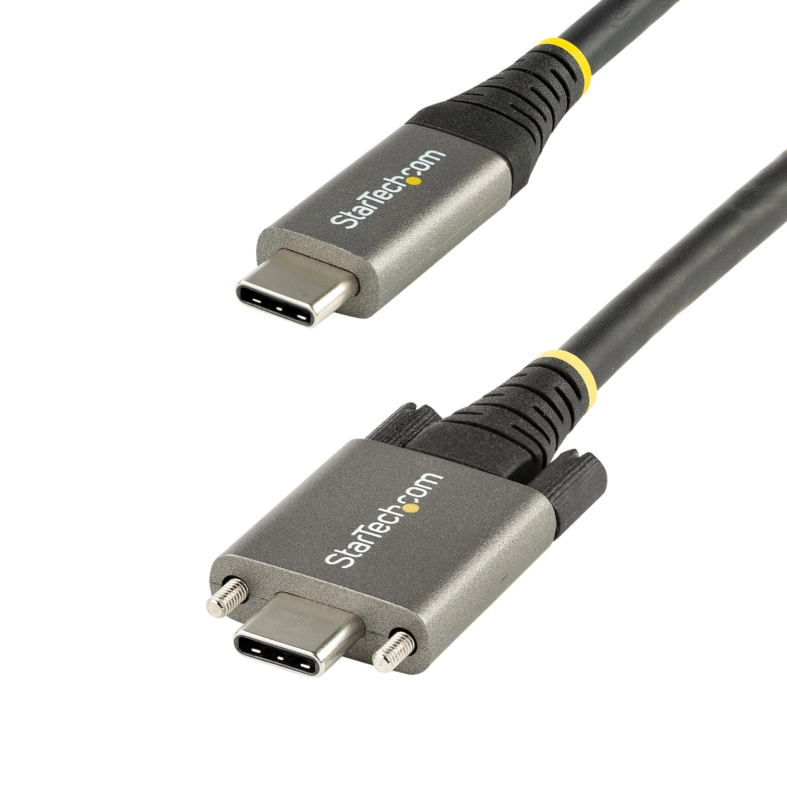 StarTech.com Screw Locking USB-C Cable USB 3.2 Gen 2 10Gbps 100W (5A)
