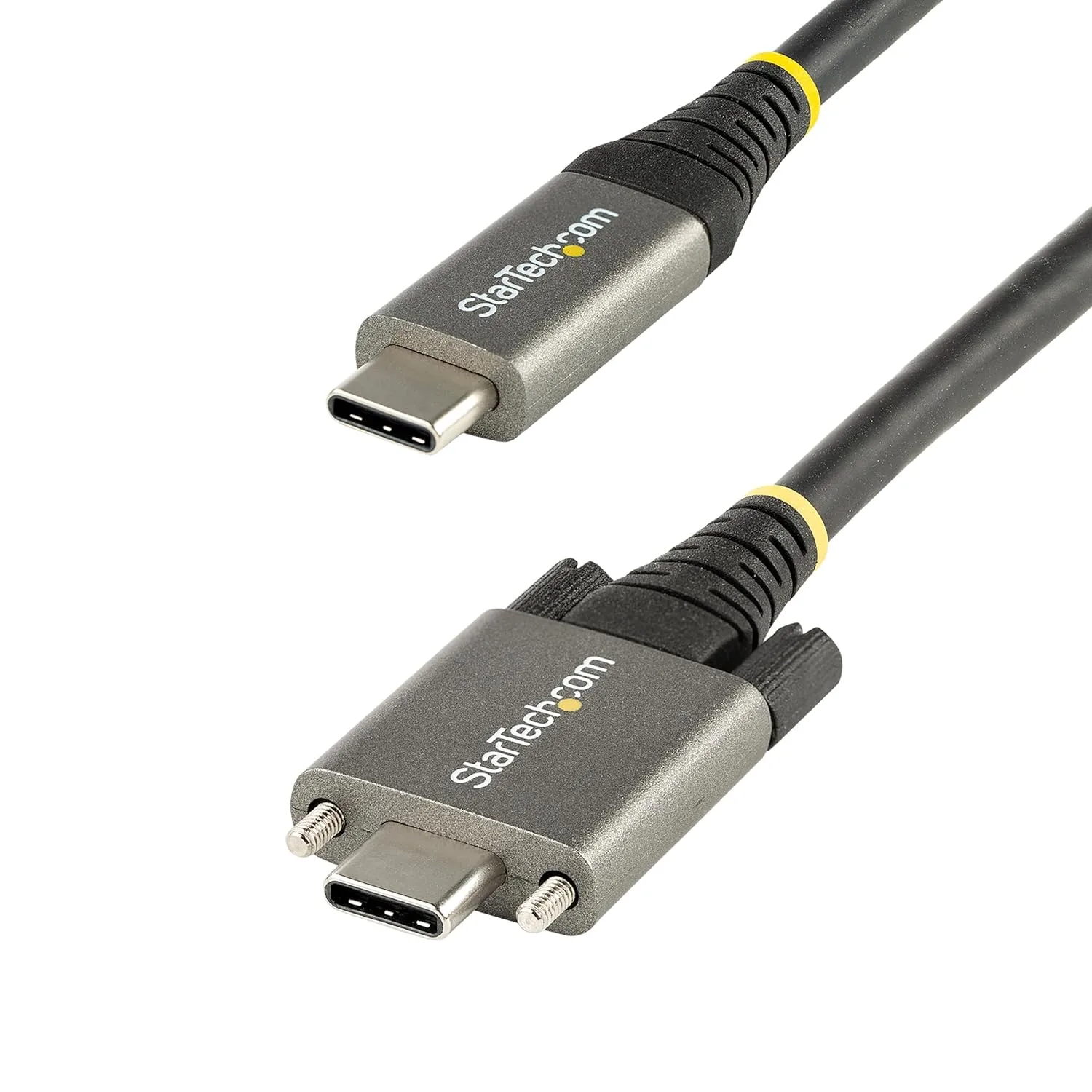 StarTech.com Screw Locking USB-C Cable USB 3.2 Gen 2 10Gbps 100W (5A)