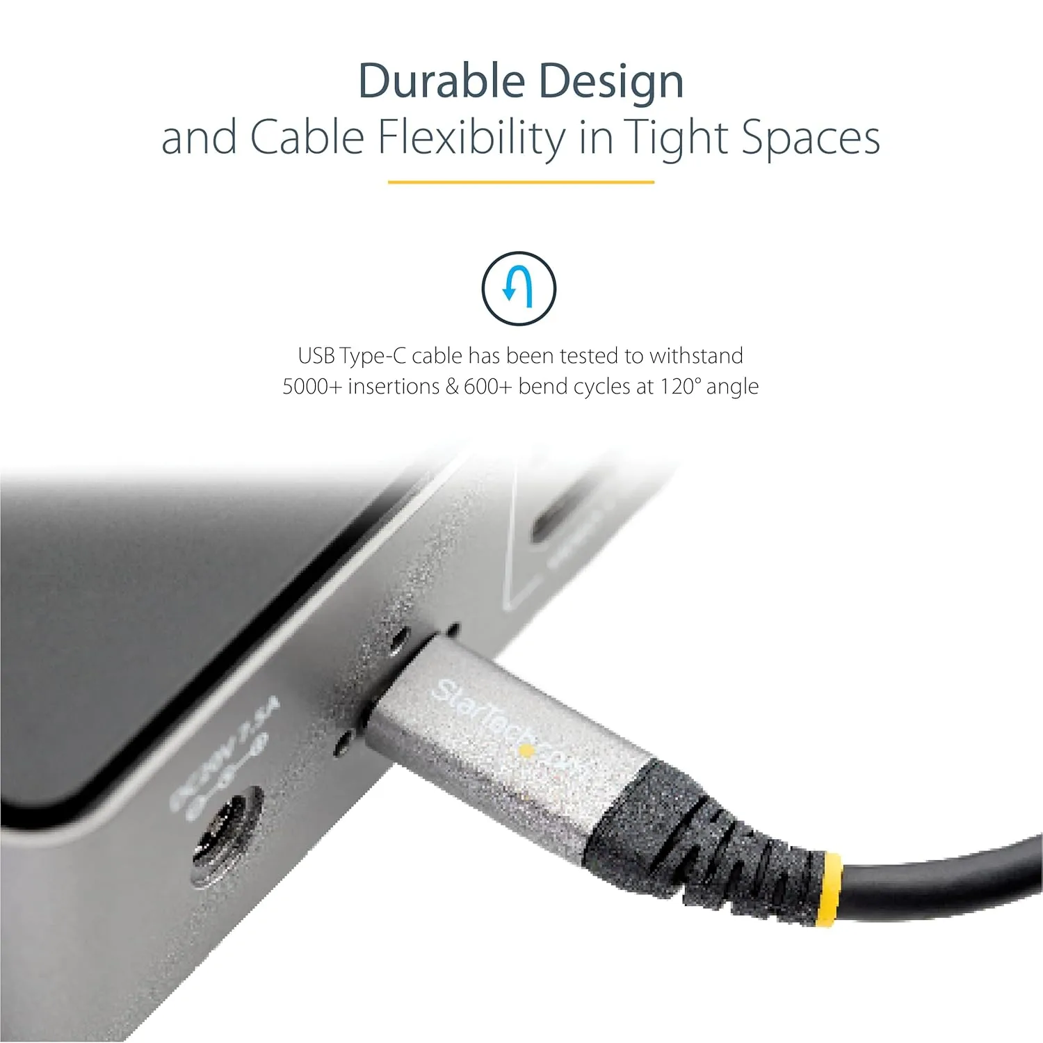 StarTech.com USB-C to USB-C Cable - USB 3.2 Gen 2 10Gbps, 100W PD, DP Alt Mode