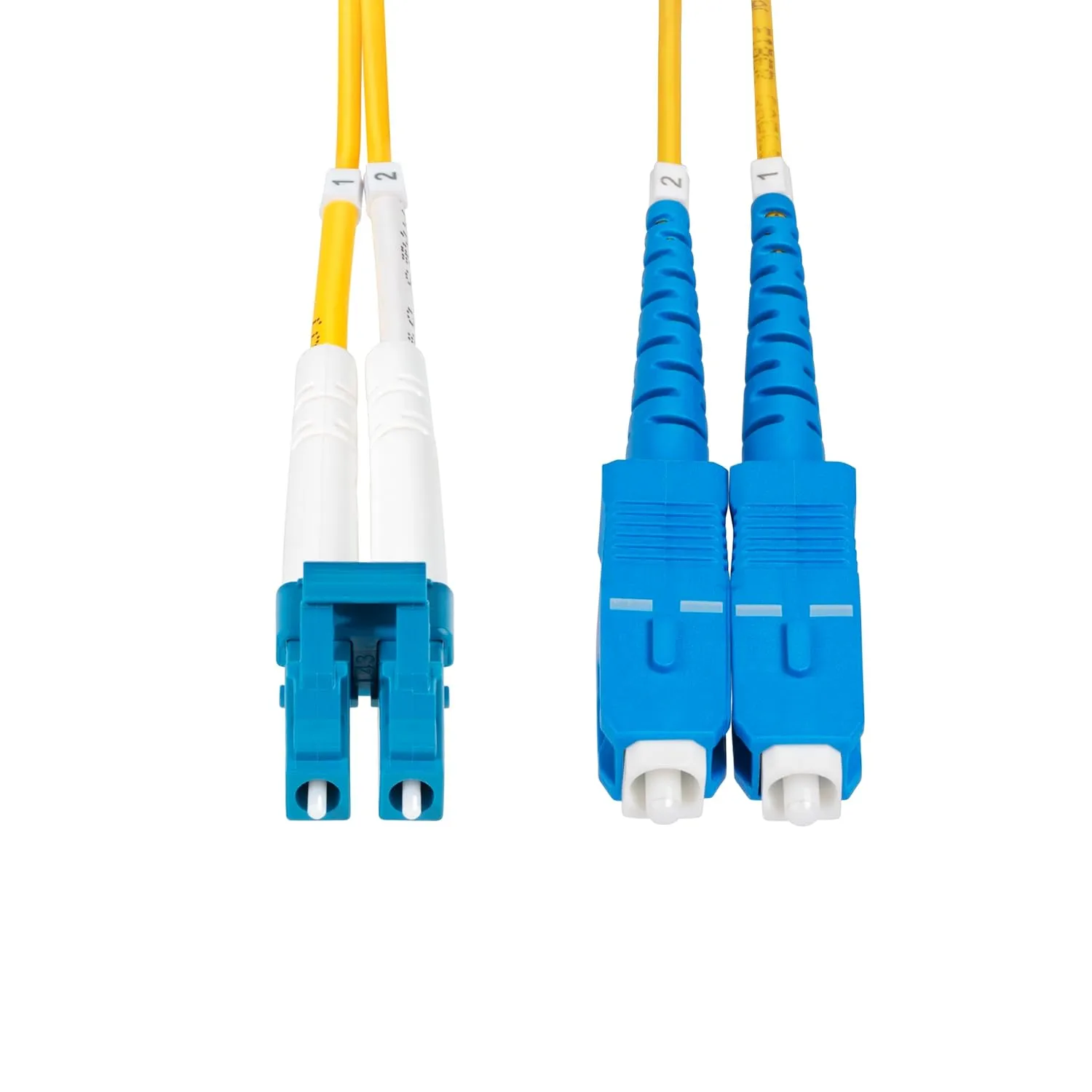 StarTech.com OS2 Single Mode Duplex Fiber Optic Patch Cable, 9/125, 100G, LSZH