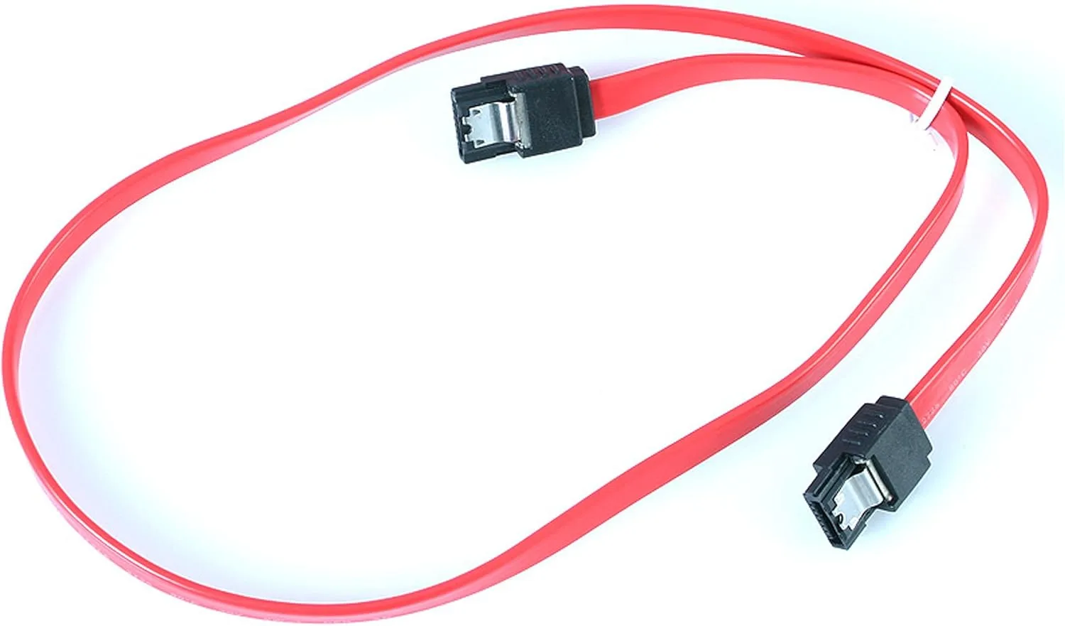 StarTech.com 24in Latching SATA Cable - SATA cable - Serial ATA 150/300/600 - 2 ft - red - LSATA24