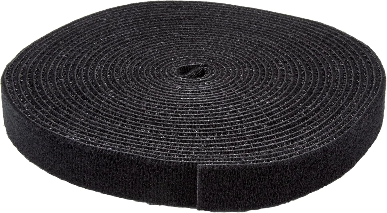 StarTech.com Hook and Loop Roll - Cut-to-Size Reusable Cable Ties - Black