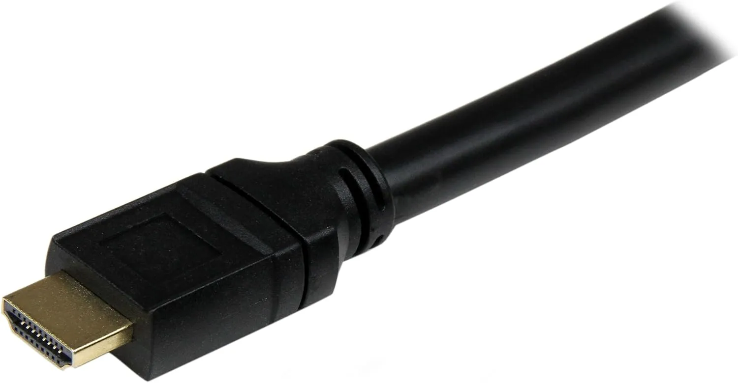 StarTech.com 25ft Plenum Rated HDMI Cable, 4K High Speed w/Ethernet (HDPMM25)