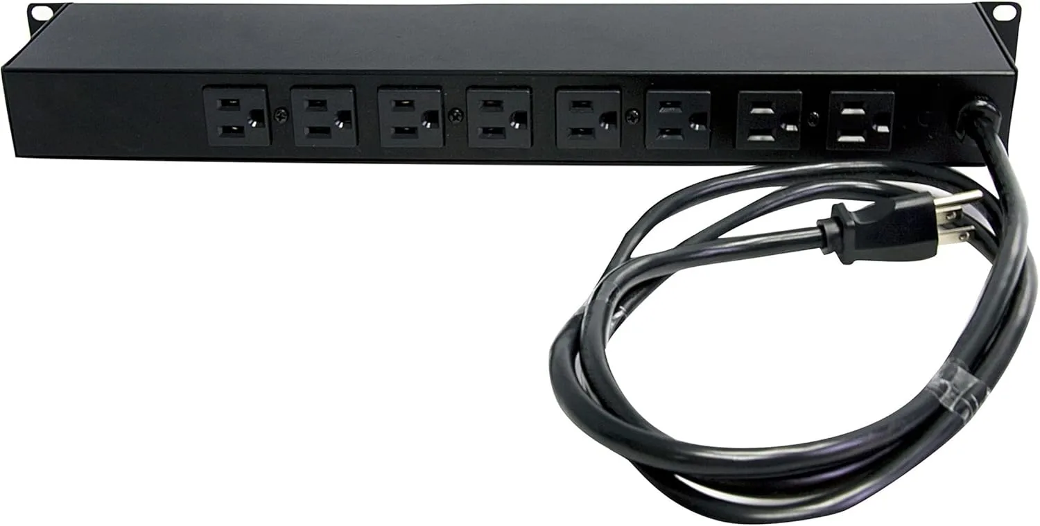 StarTech.com 4-Post Mobile Open Frame 19in Server Rack