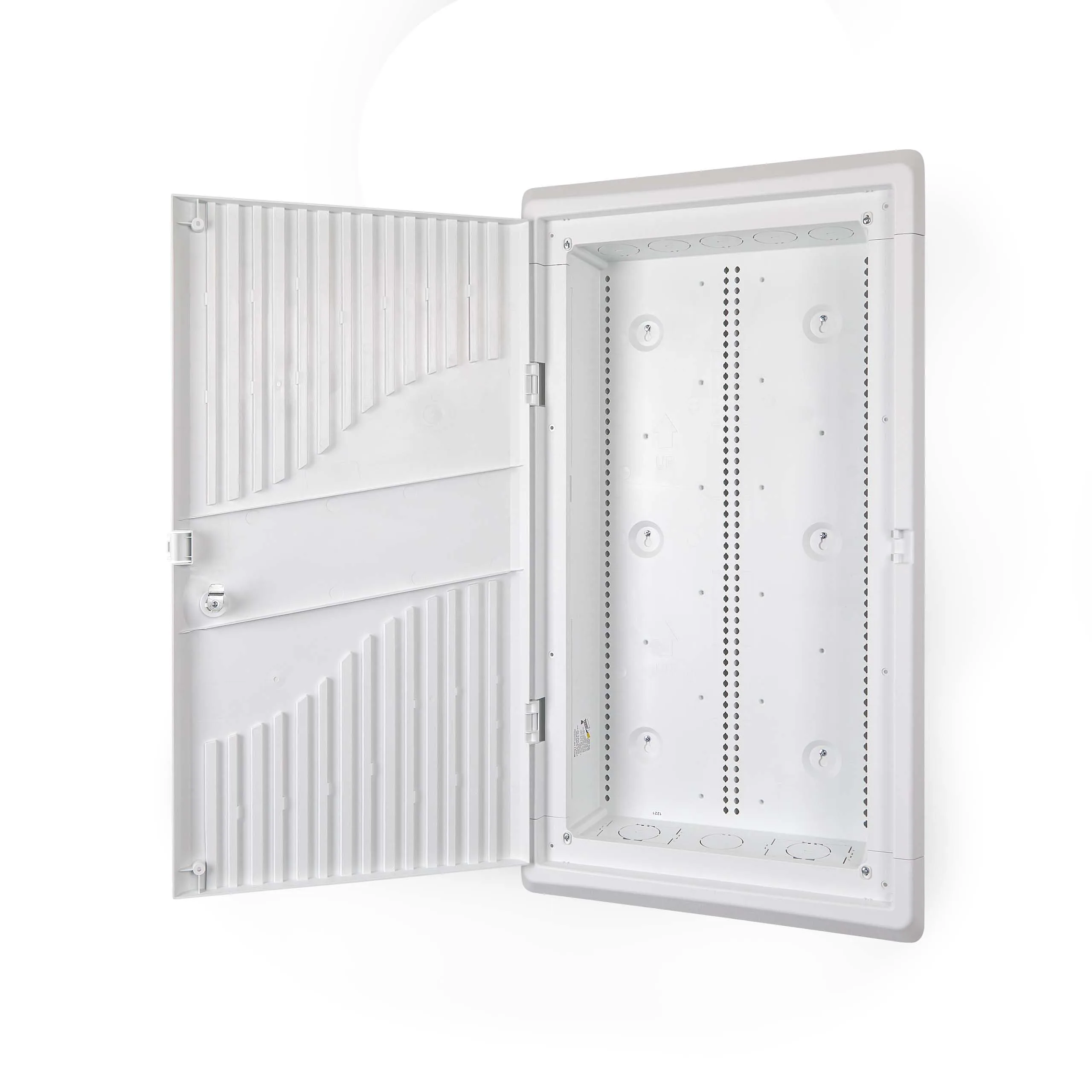 StarTech.com 28-Inch Wall-Mount Media Enclosure, Cable Management Box for Network Distribution, Structured Media Enclosure