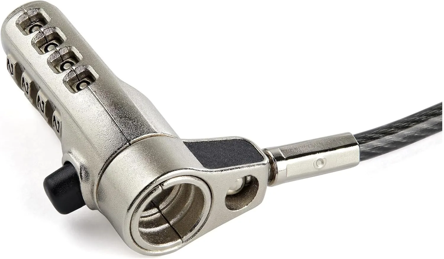 StarTech.com Universal 3-in-1 Laptop Lock 6.6ft (2m) Security Cable