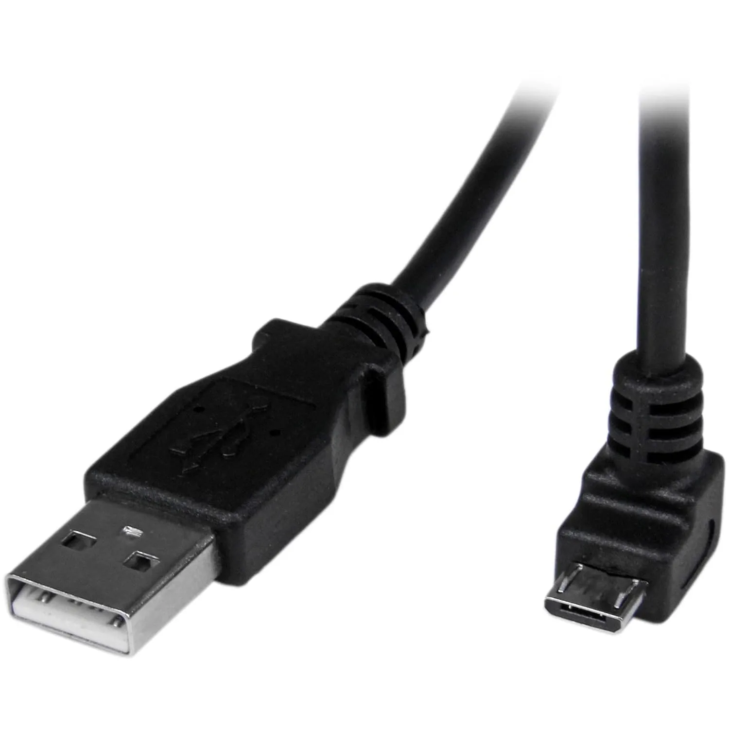 StarTech.com USB 2.0 A to Micro-B Angled Charge-and-Sync Cable