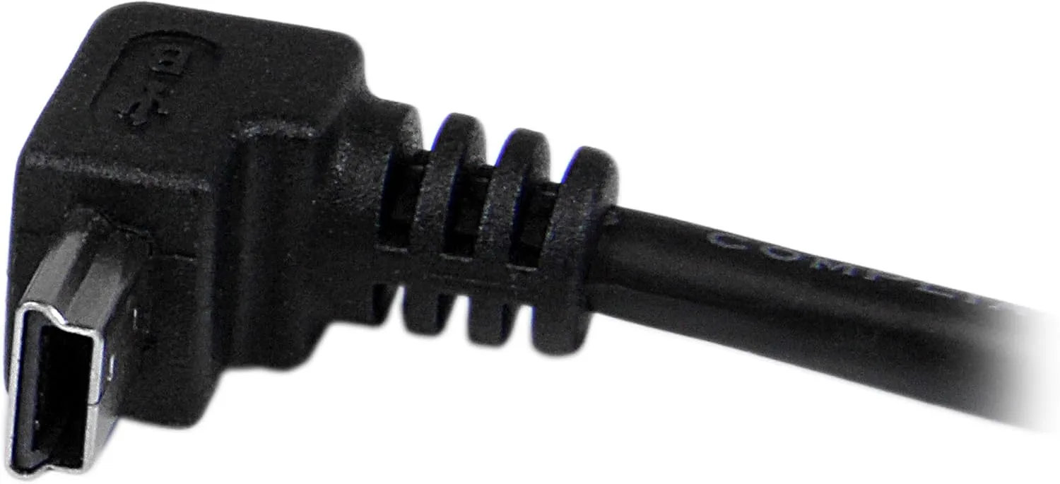 StarTech.com Angled Mini USB Cable - USB A to Mini B