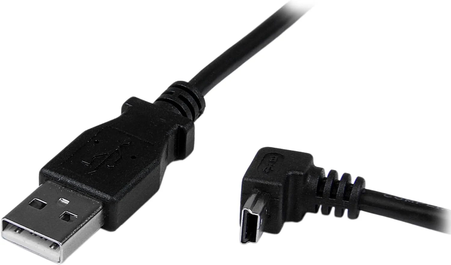 StarTech.com Angled Mini USB Cable - USB A to Mini B
