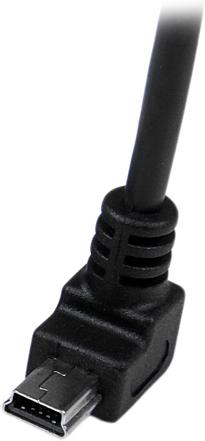 StarTech.com Angled Mini USB Cable - USB A to Mini B