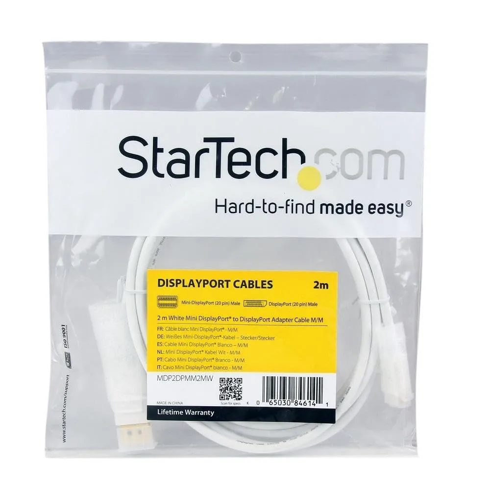 StarTech.com Mini DisplayPort to DisplayPort 1.2 Cable