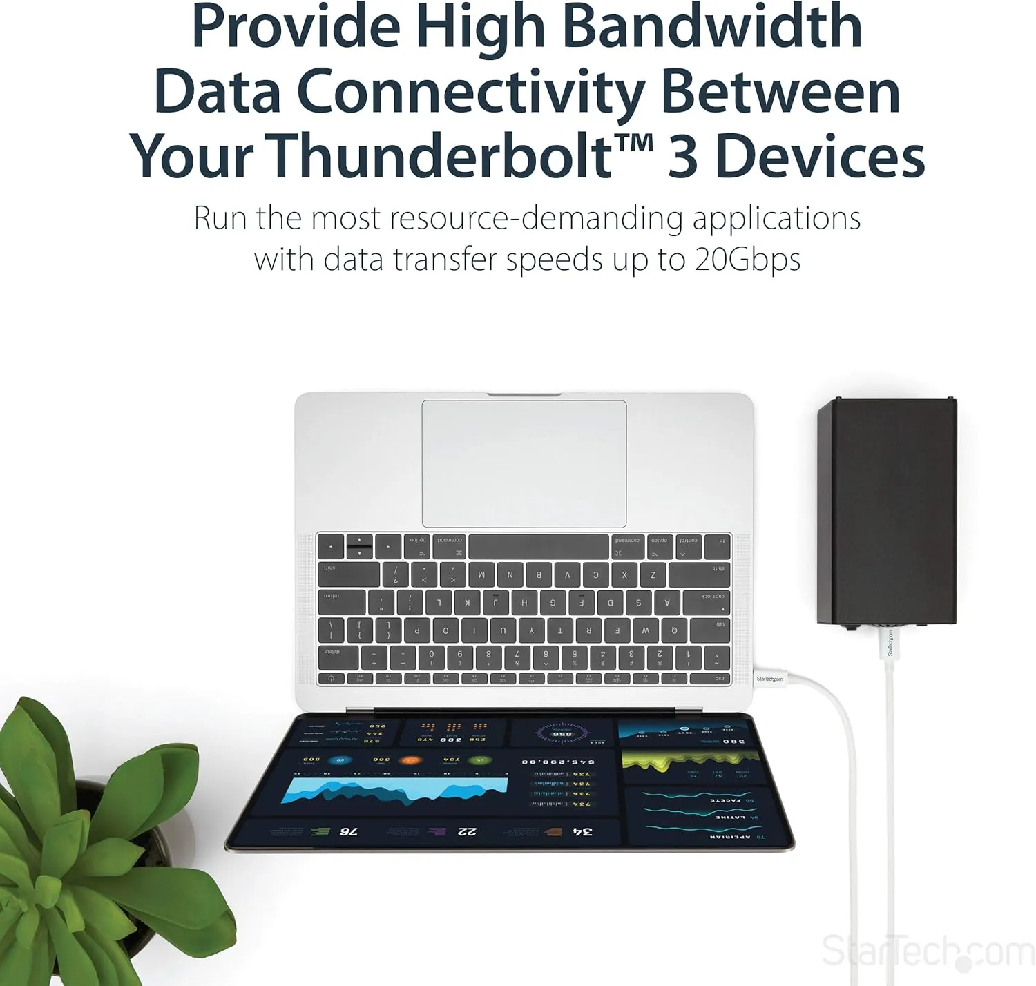 StarTech.com Passive Thunderbolt 3 USB-C Cable