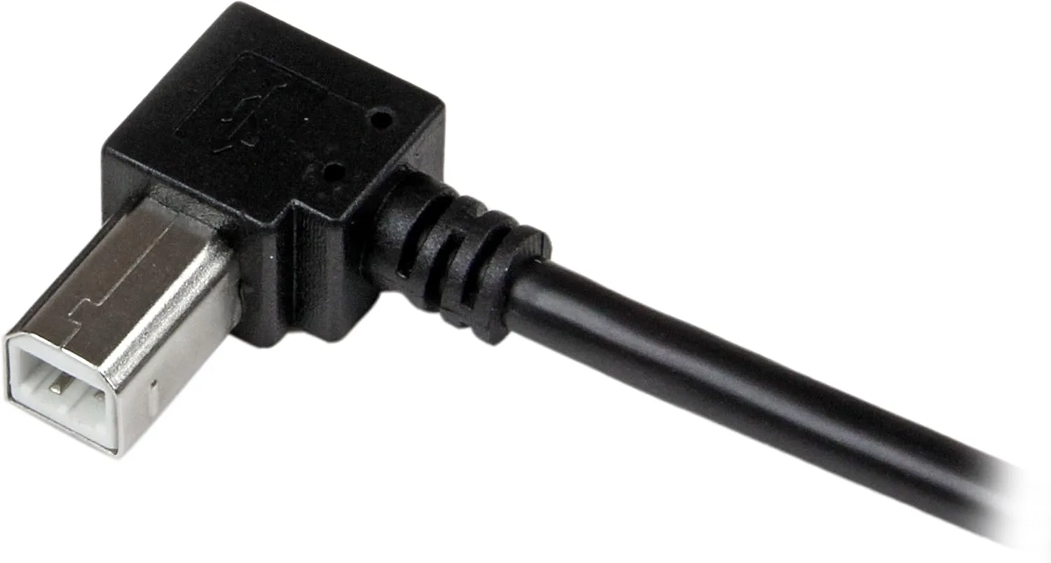 StarTech.com USB 2.0 A to Angled B Cable