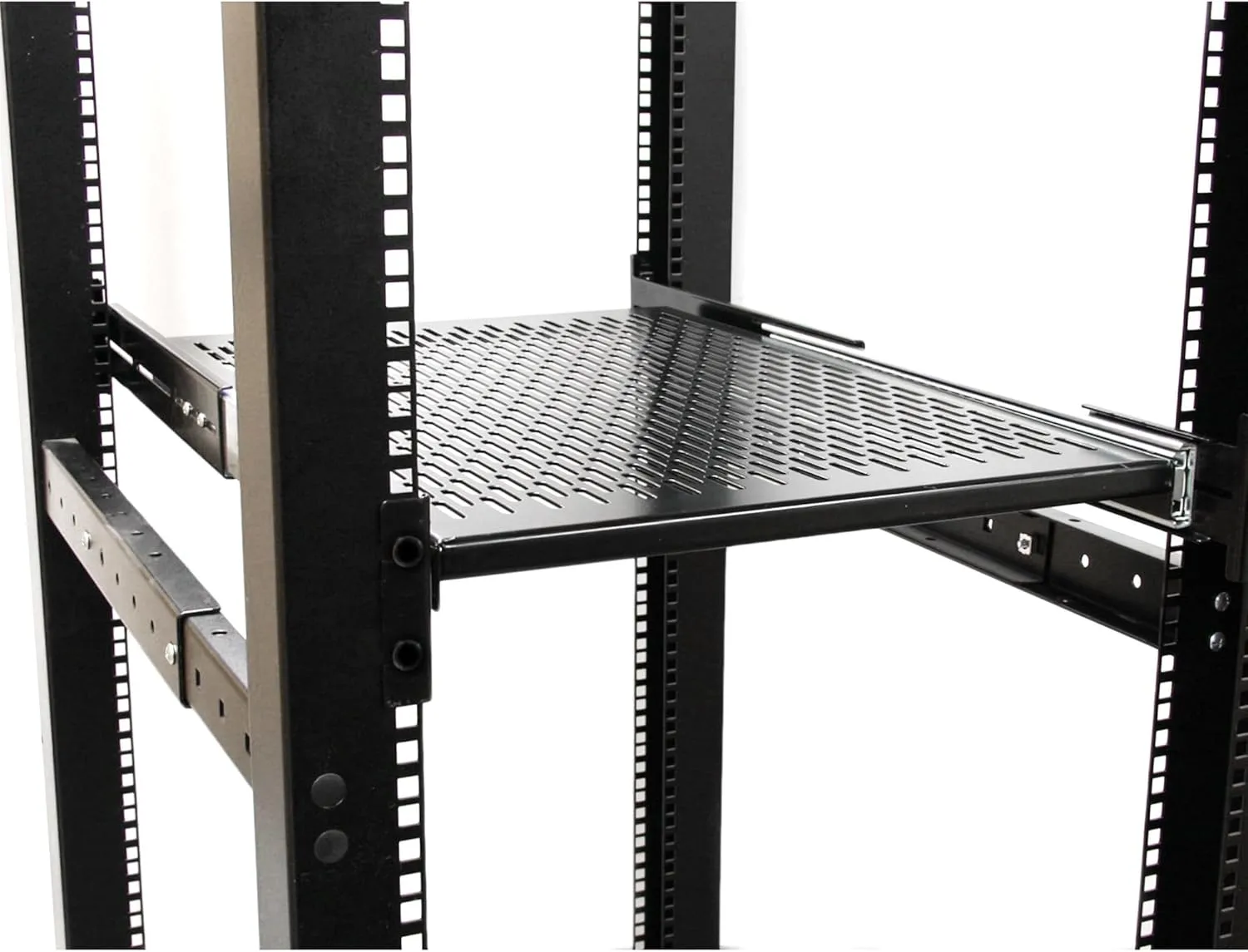 StarTech.com 2U Vented Sliding Server Rack Shelf UNISLDSHF19