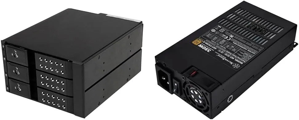 StarTech.com Drive Enclosure for 5.25" Serial Attached SCSI (SAS), SATA/600 - Serial ATA/600 Host Interface Internal - Black