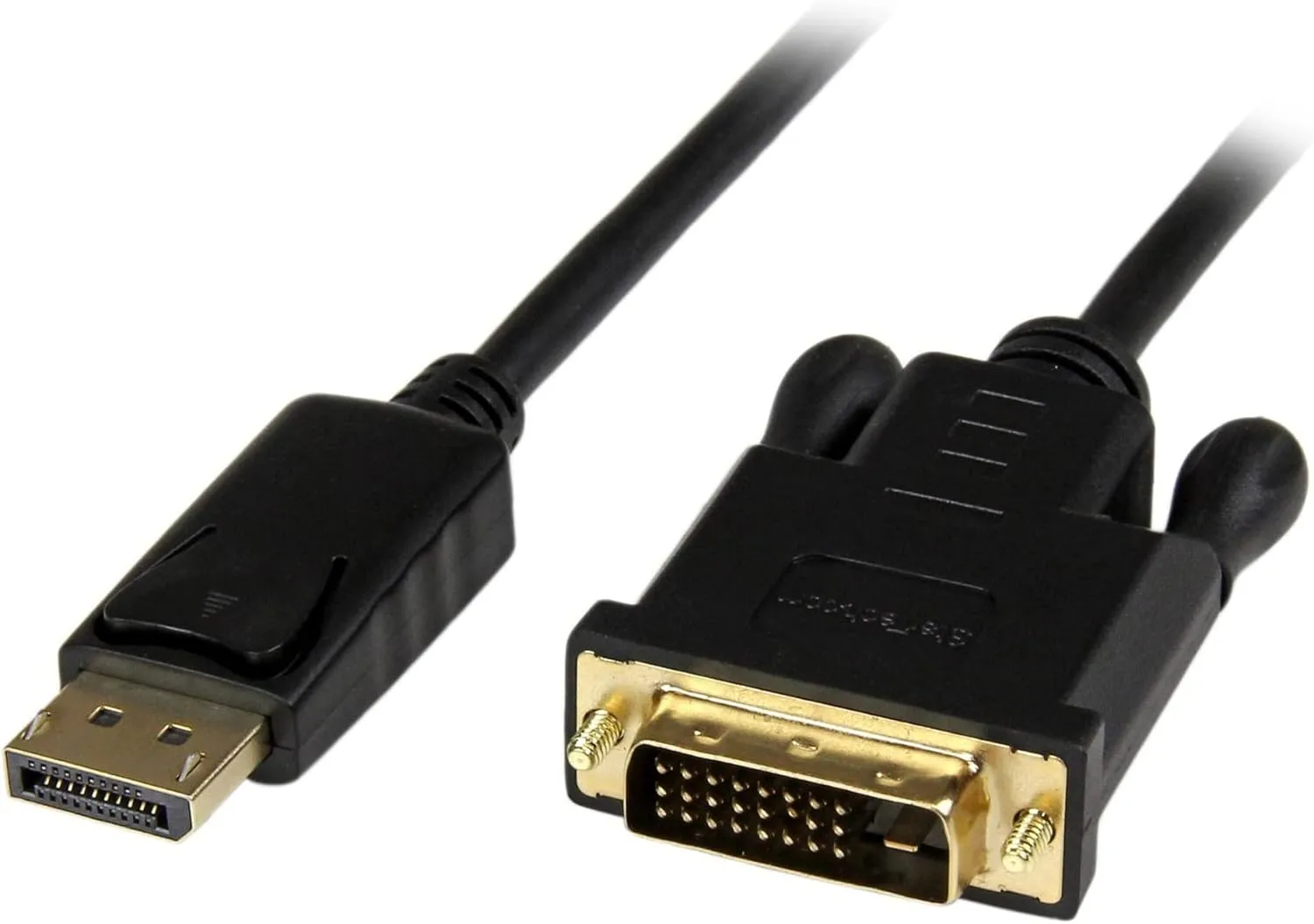StarTech.com 3 foot DisplayPort to DVI Active Adapter Converter Cable - 3 ft (0.9m) Active DP to DVI M/M Cable for PC