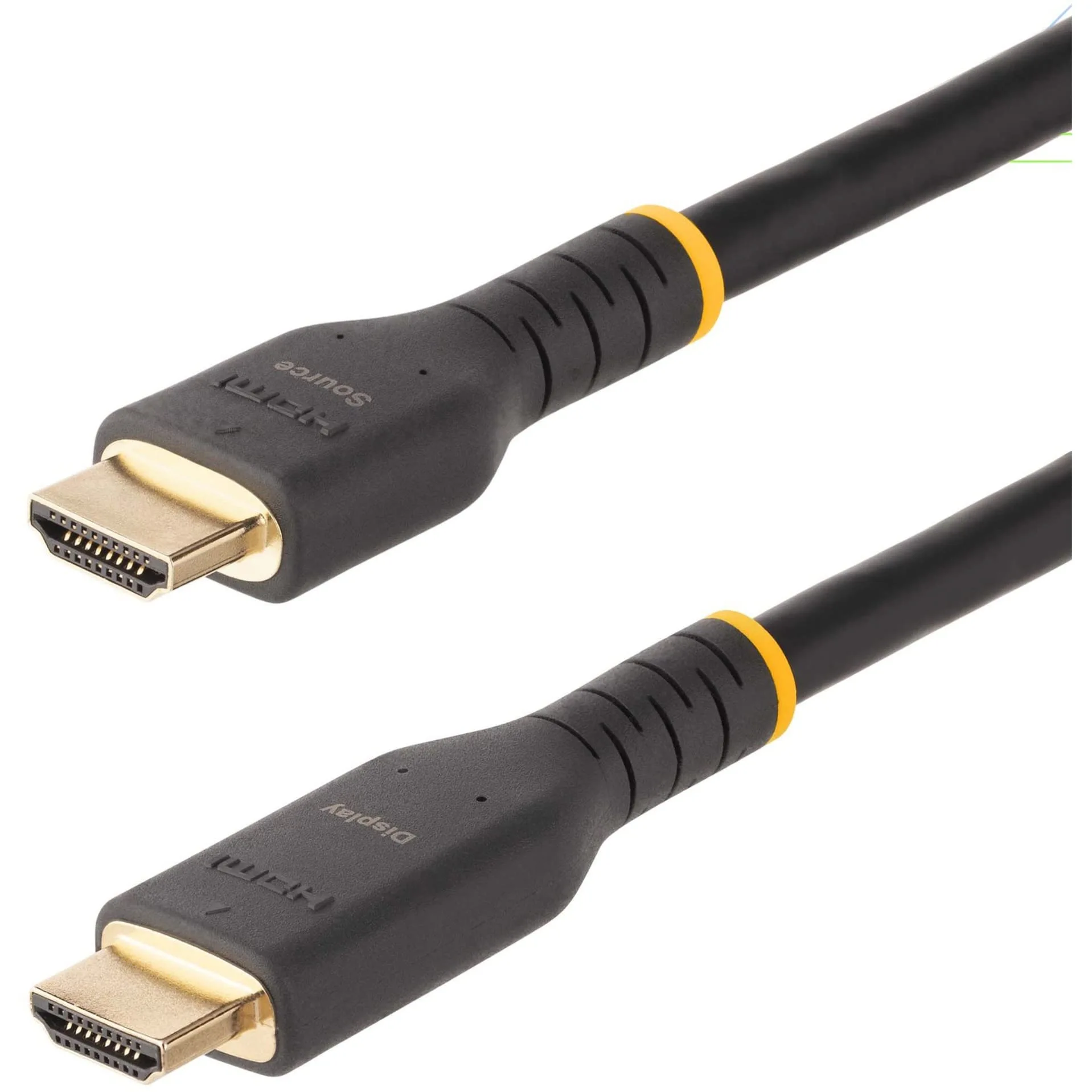 StarTech.com 30ft Active HDMI Cable w/Ethernet - HDMI 2.0 4K 60Hz UHD - Rugged (RH2A-10M-HDMI-CABLE)