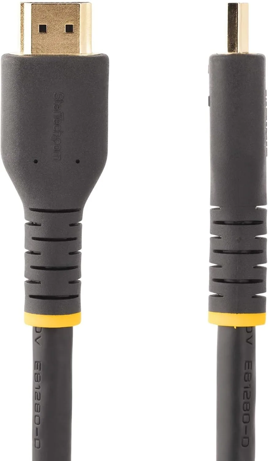 StarTech.com 30ft Active HDMI Cable w/Ethernet - HDMI 2.0 4K 60Hz UHD - Rugged (RH2A-10M-HDMI-CABLE)
